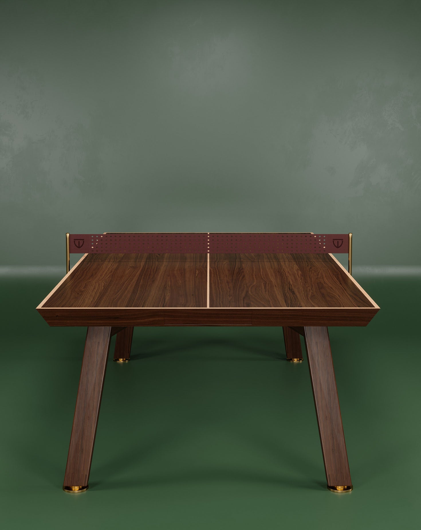 Keppel Ping Pong Walnut Table