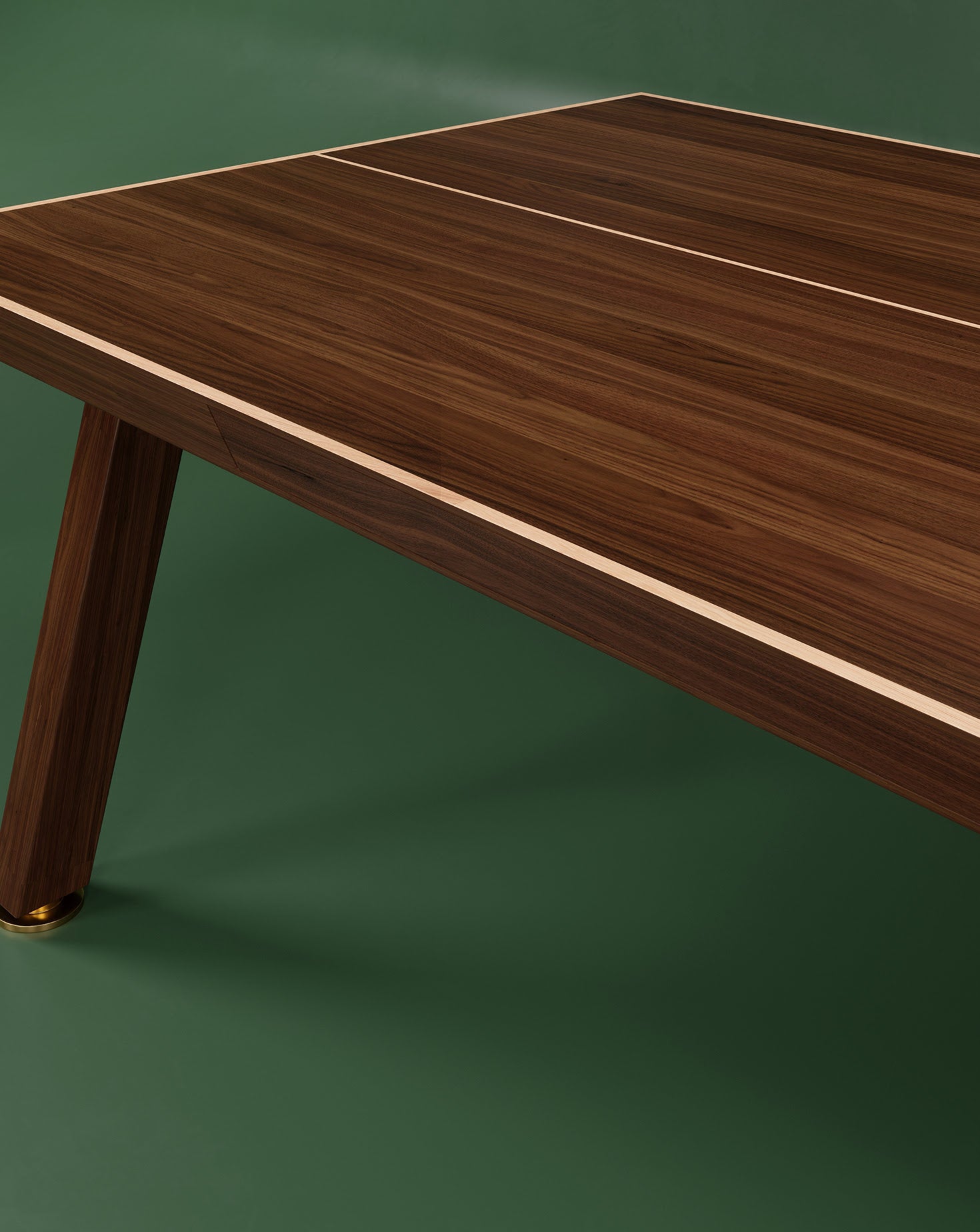 Keppel Ping Pong Walnut Table