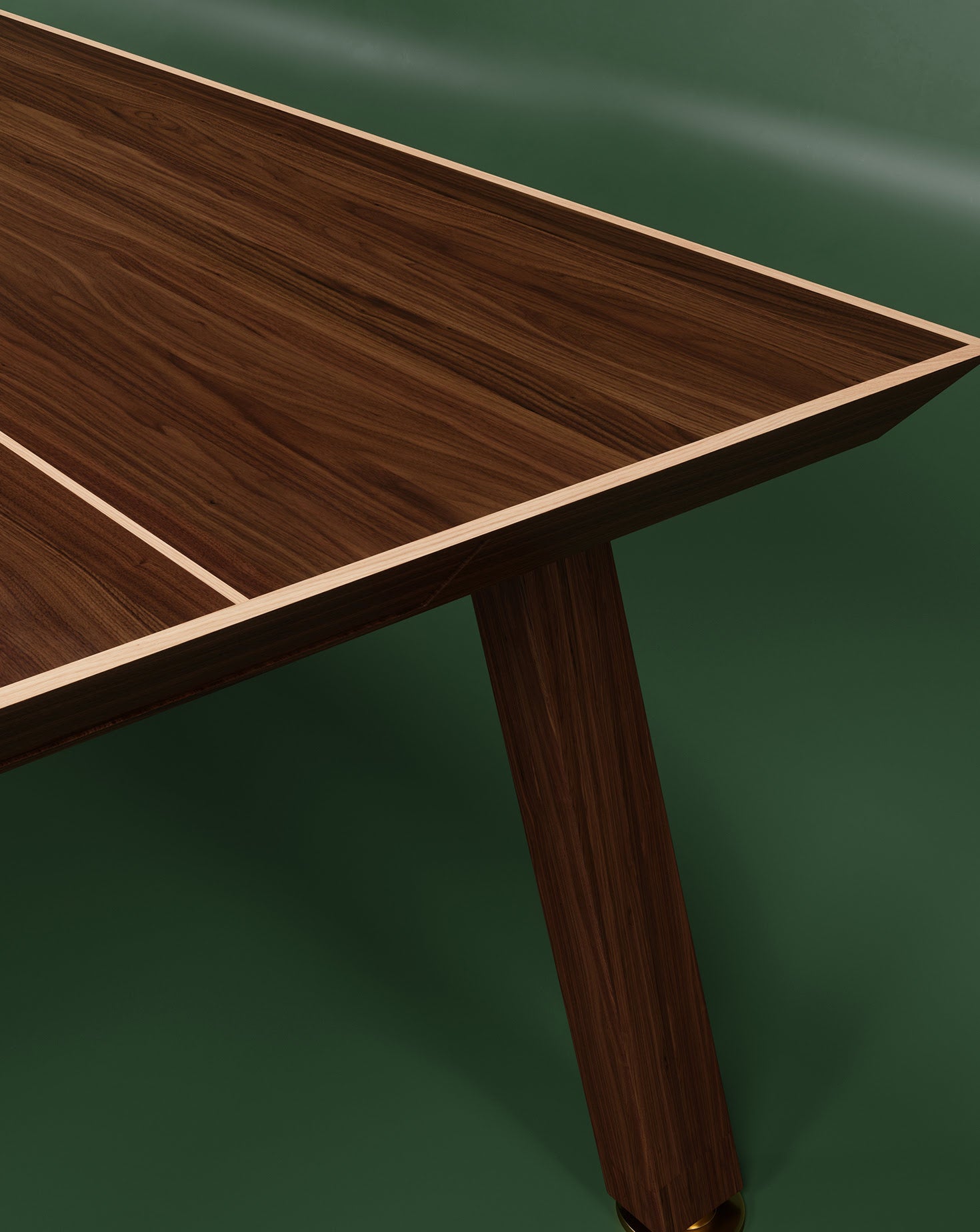 Keppel Ping Pong Walnut Table