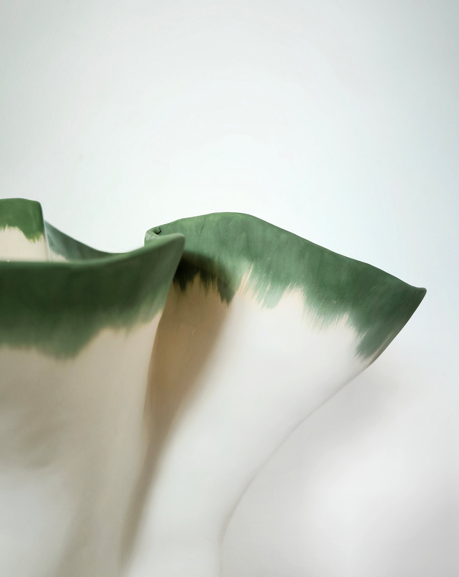 Lily Glazed Stoneware Vessel