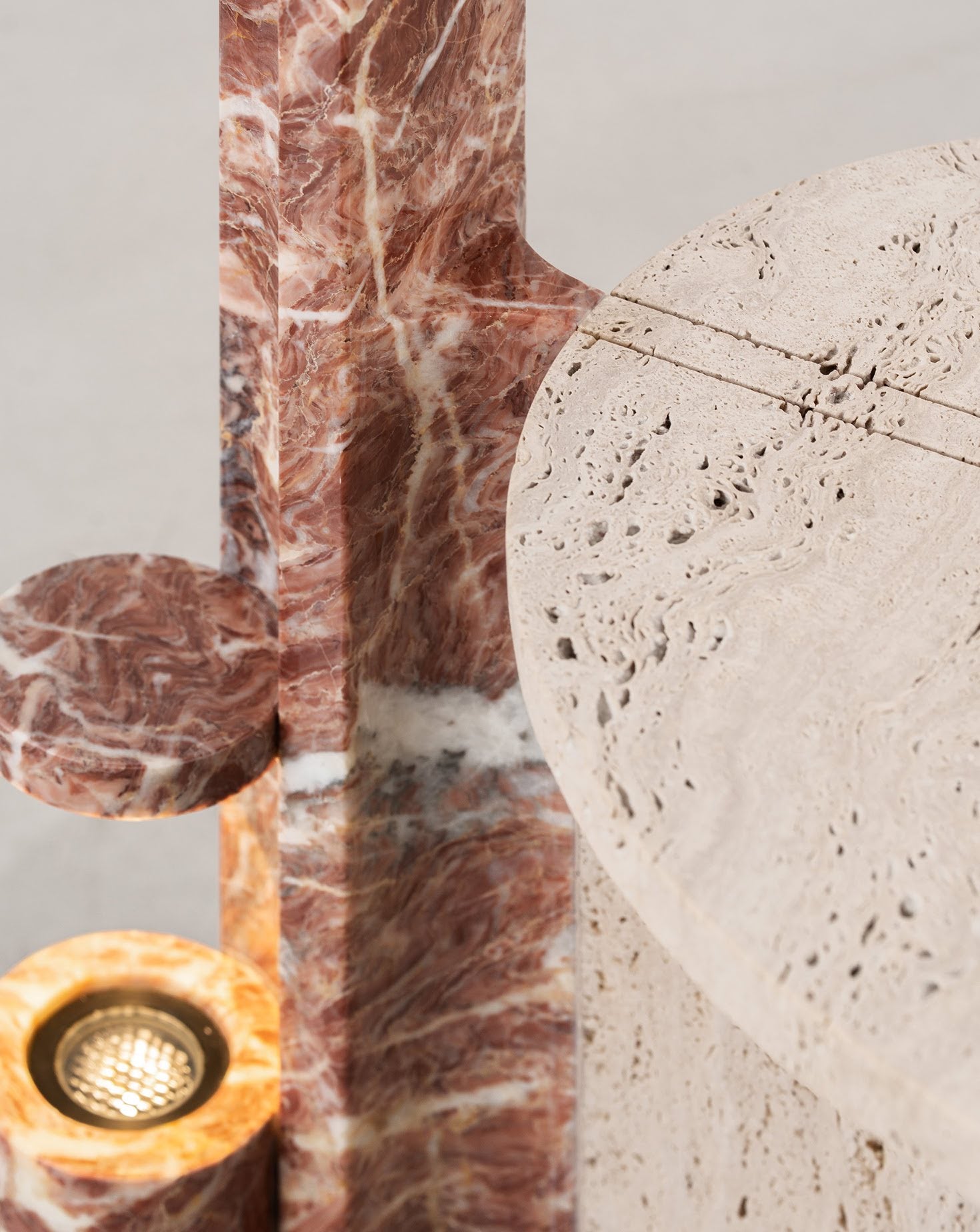 MOSTRO II Marble Side Table