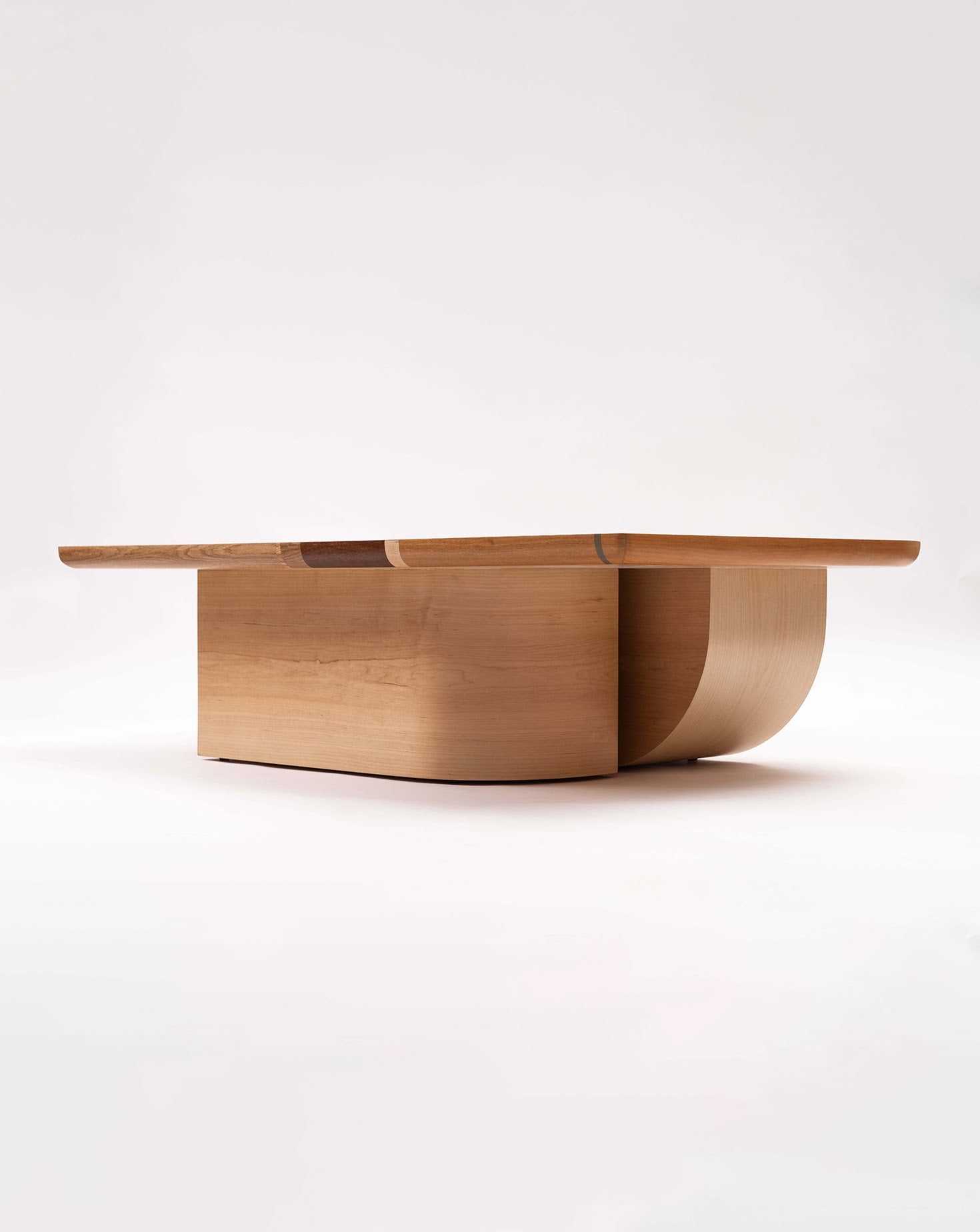 Matar Maple Wood Low Coffee Table