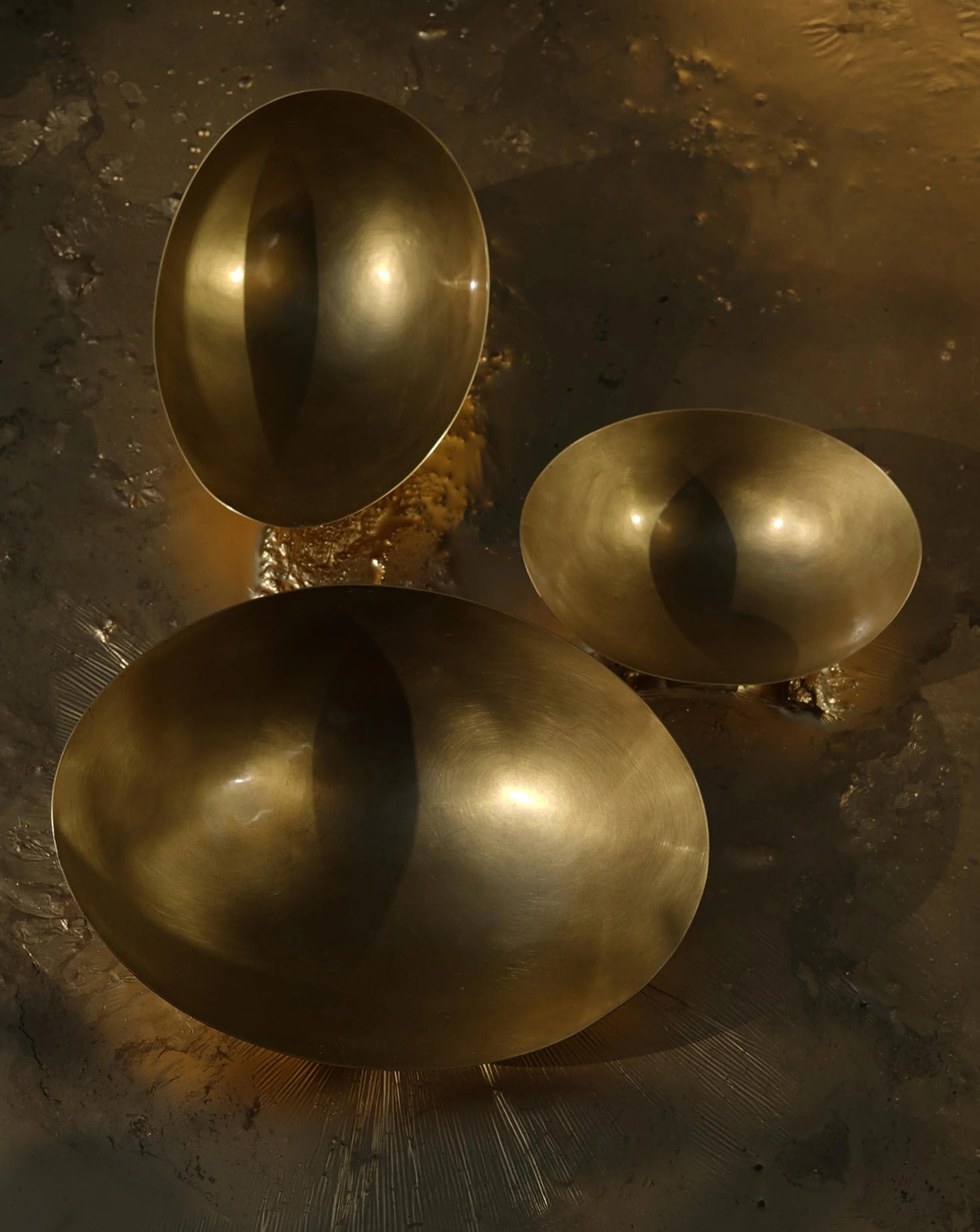 Molten Bowl Wall Art Set of 3