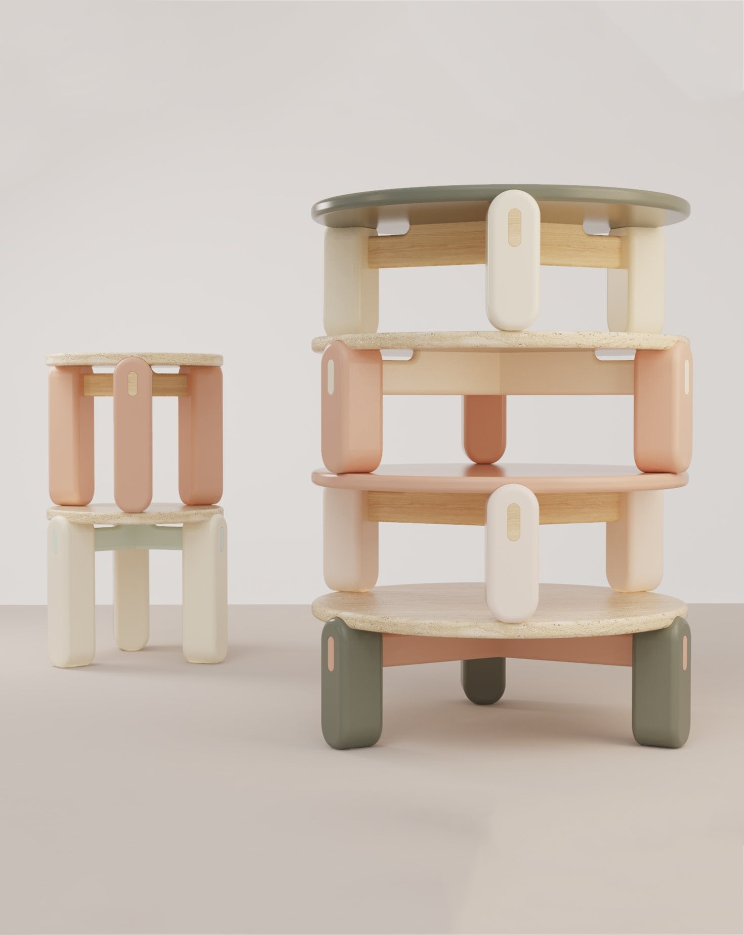 Mona Powder Side Table