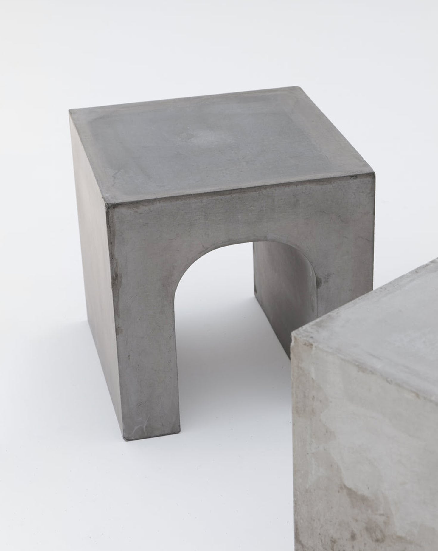 Nu Grey Shelving Bench