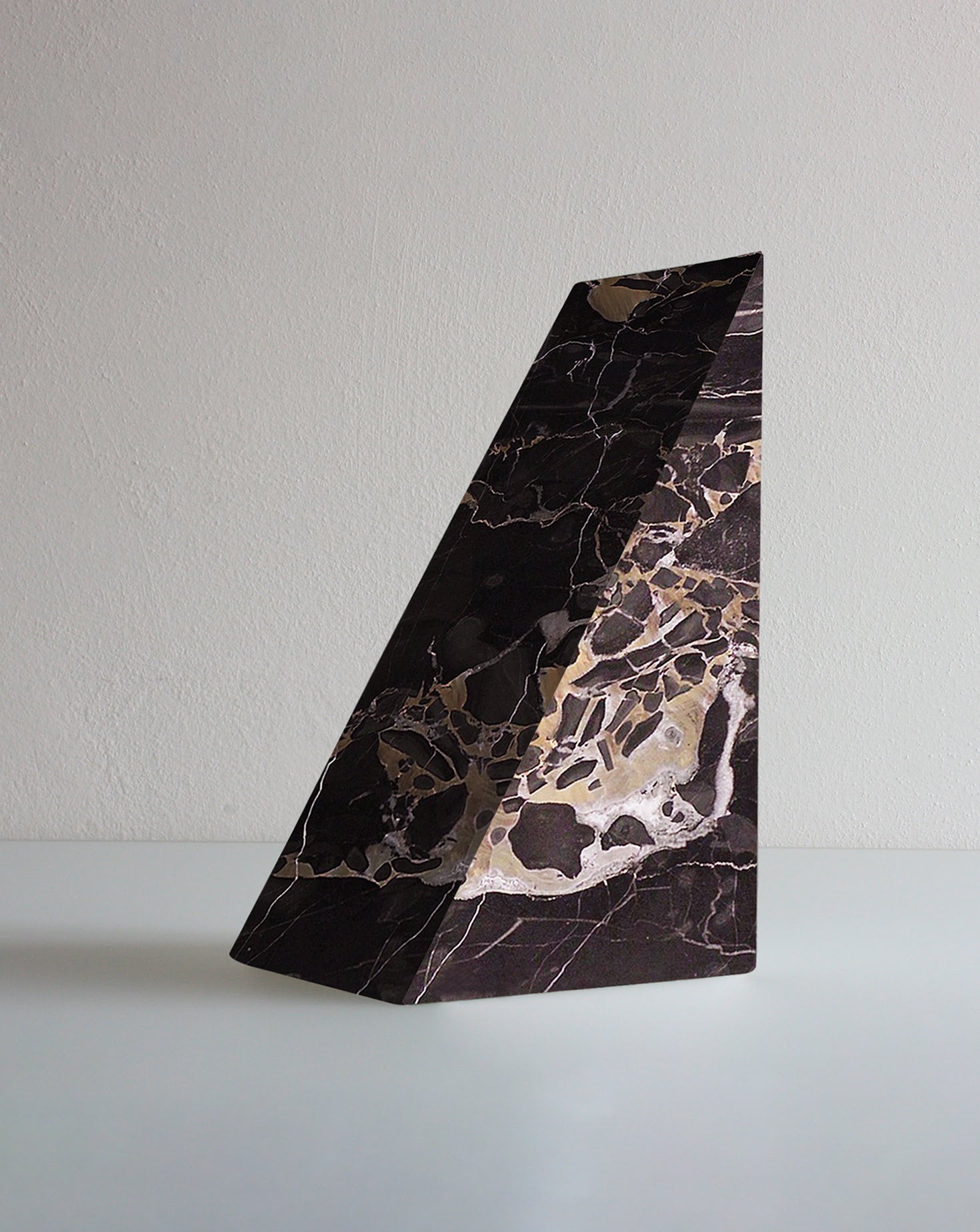 Set of 2 Portoro Black Bookends