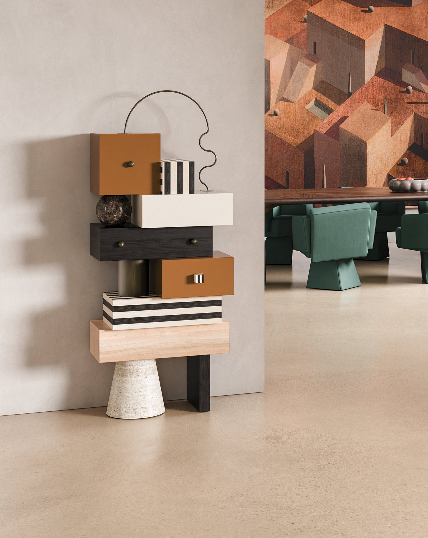 Sketch Chest of Drawers
