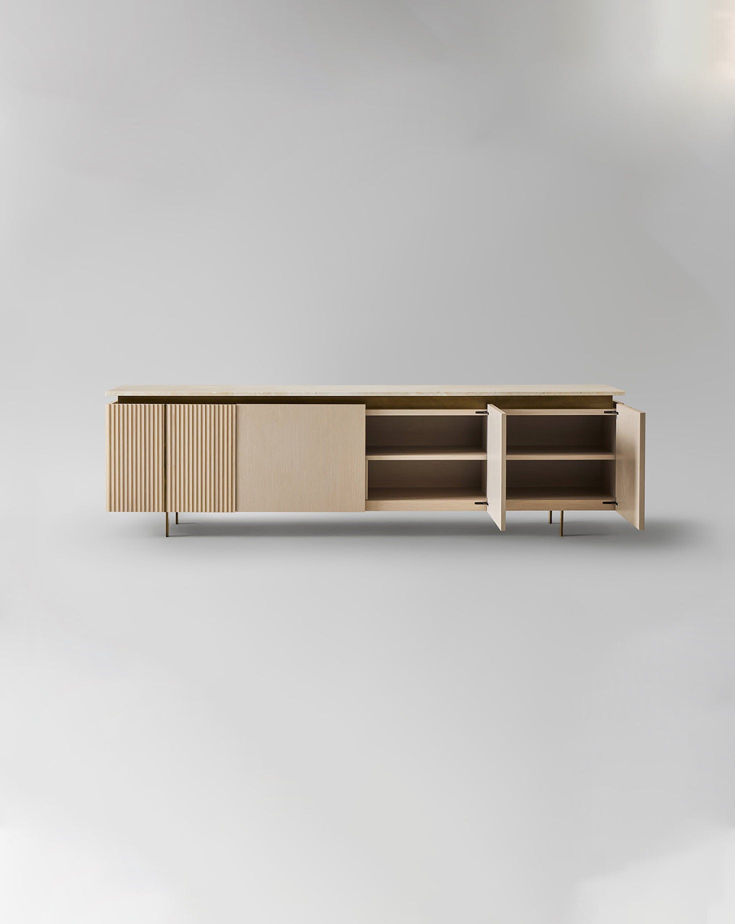 Tempo Beige Sideboard