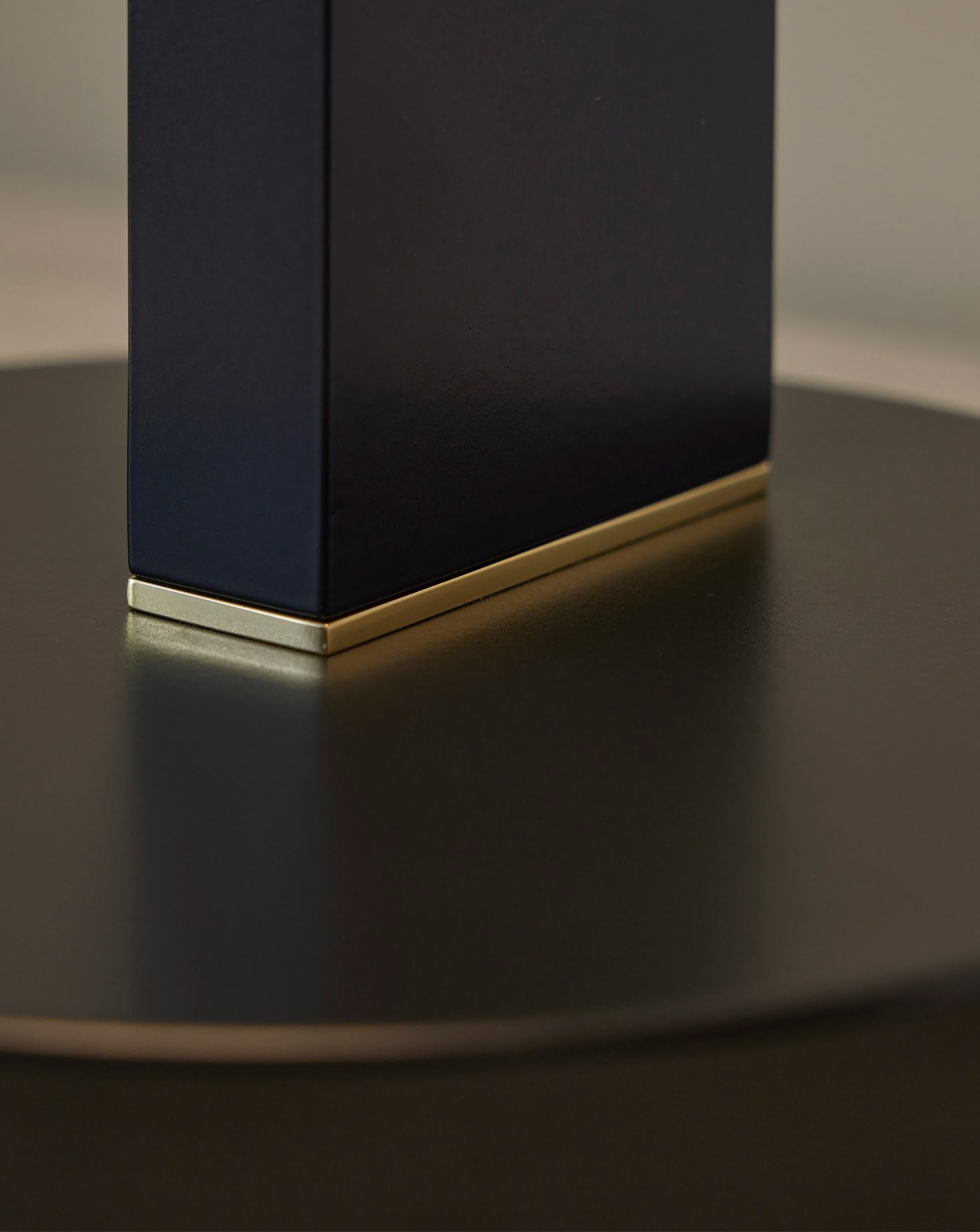 Turris Steel and Alabaster Table Lamp