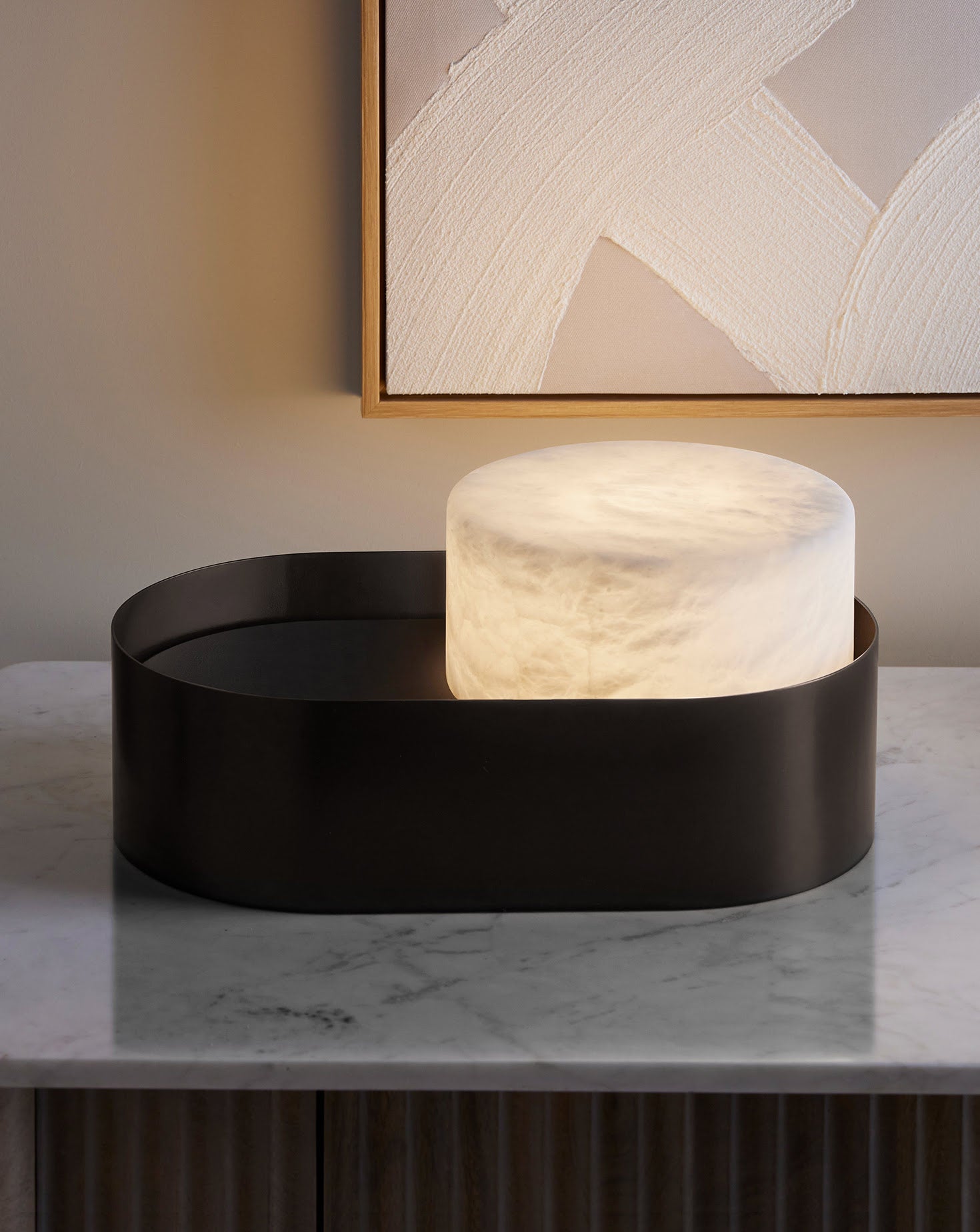 Windermere Alabaster Table Lamp