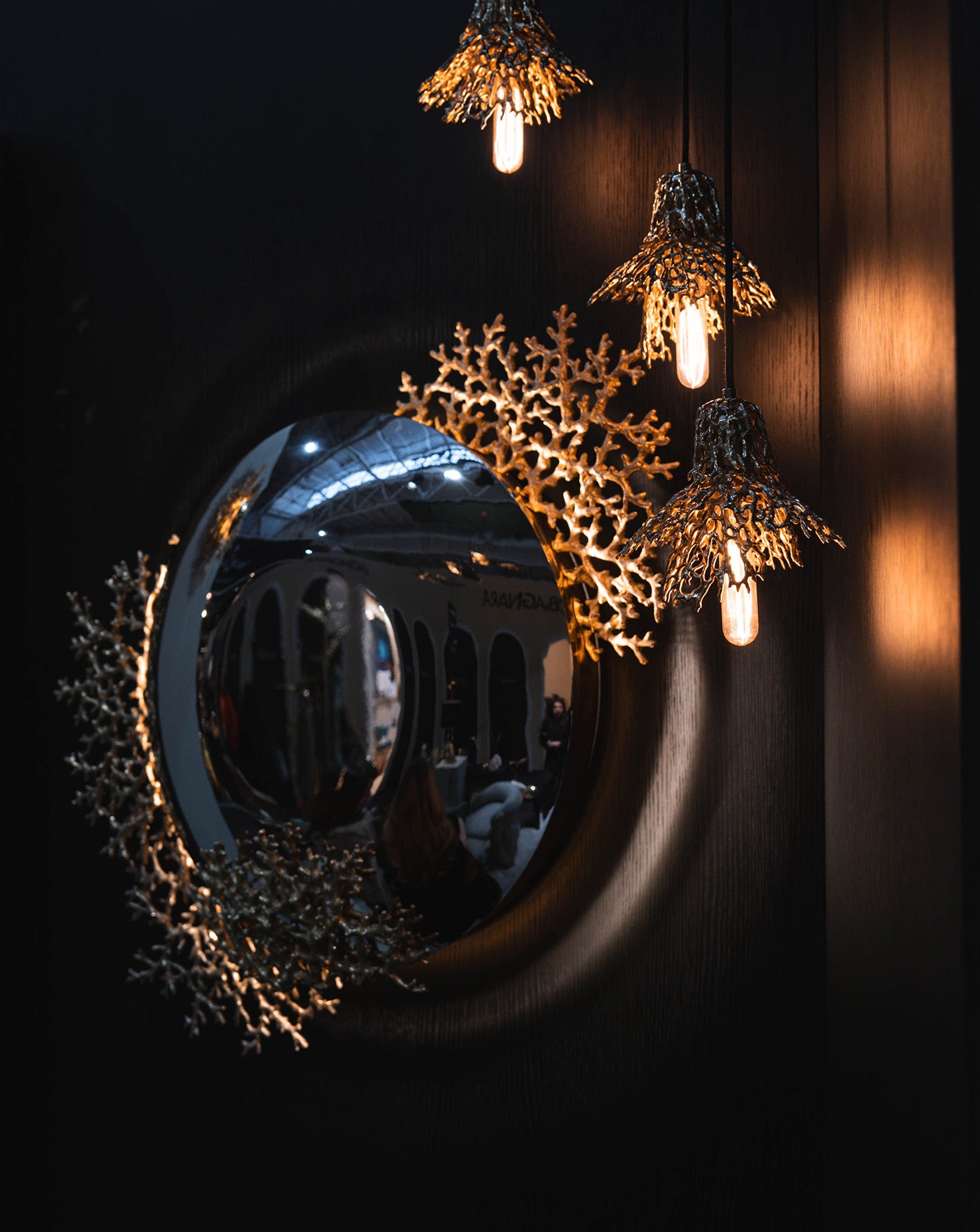 Maris Brass Mirror