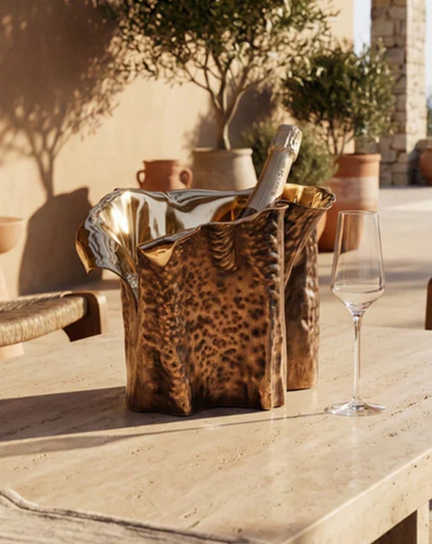 Martellato Cooler Sculptural Ice Bucket