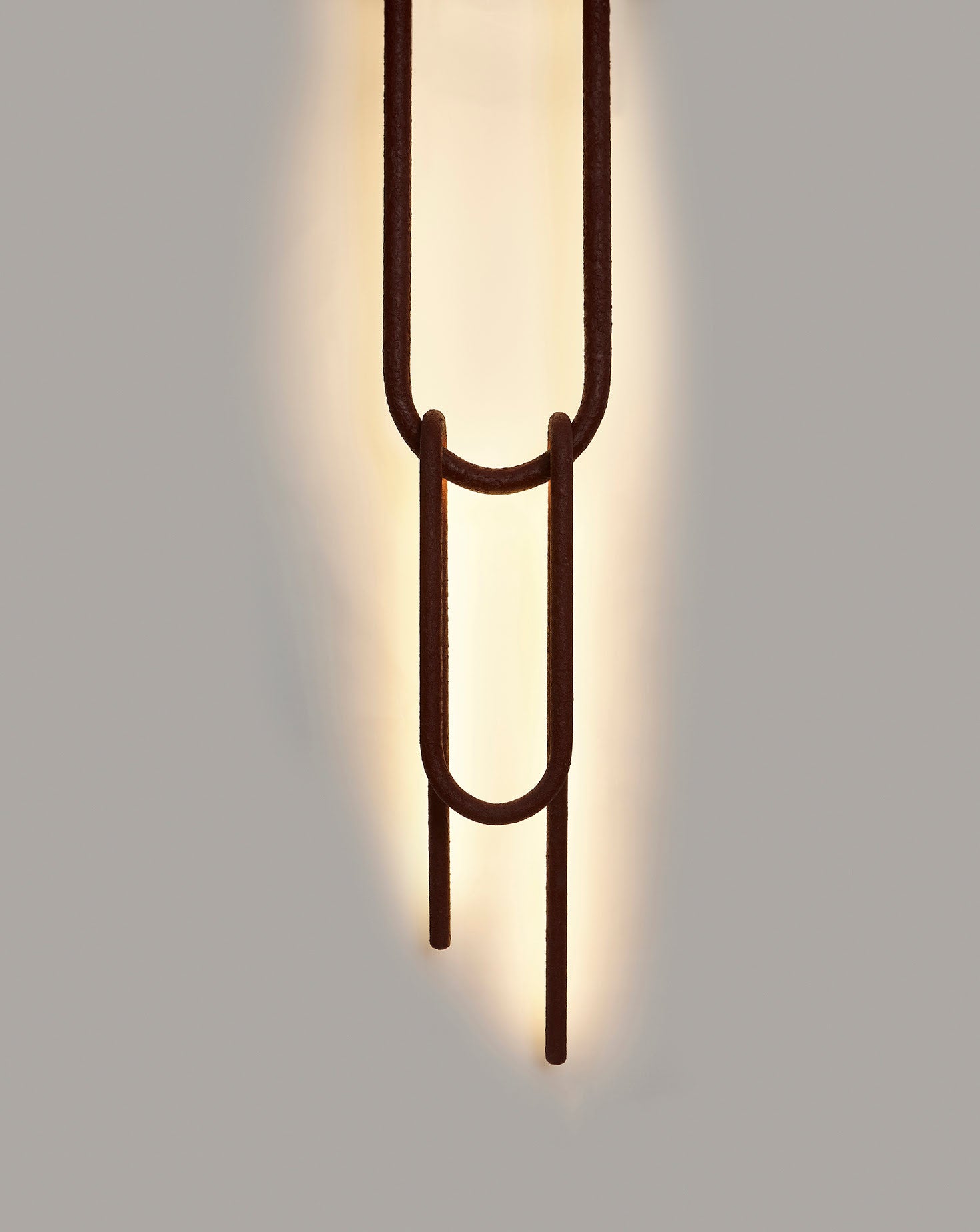 The Drape Aluminium and Sand Pendant
