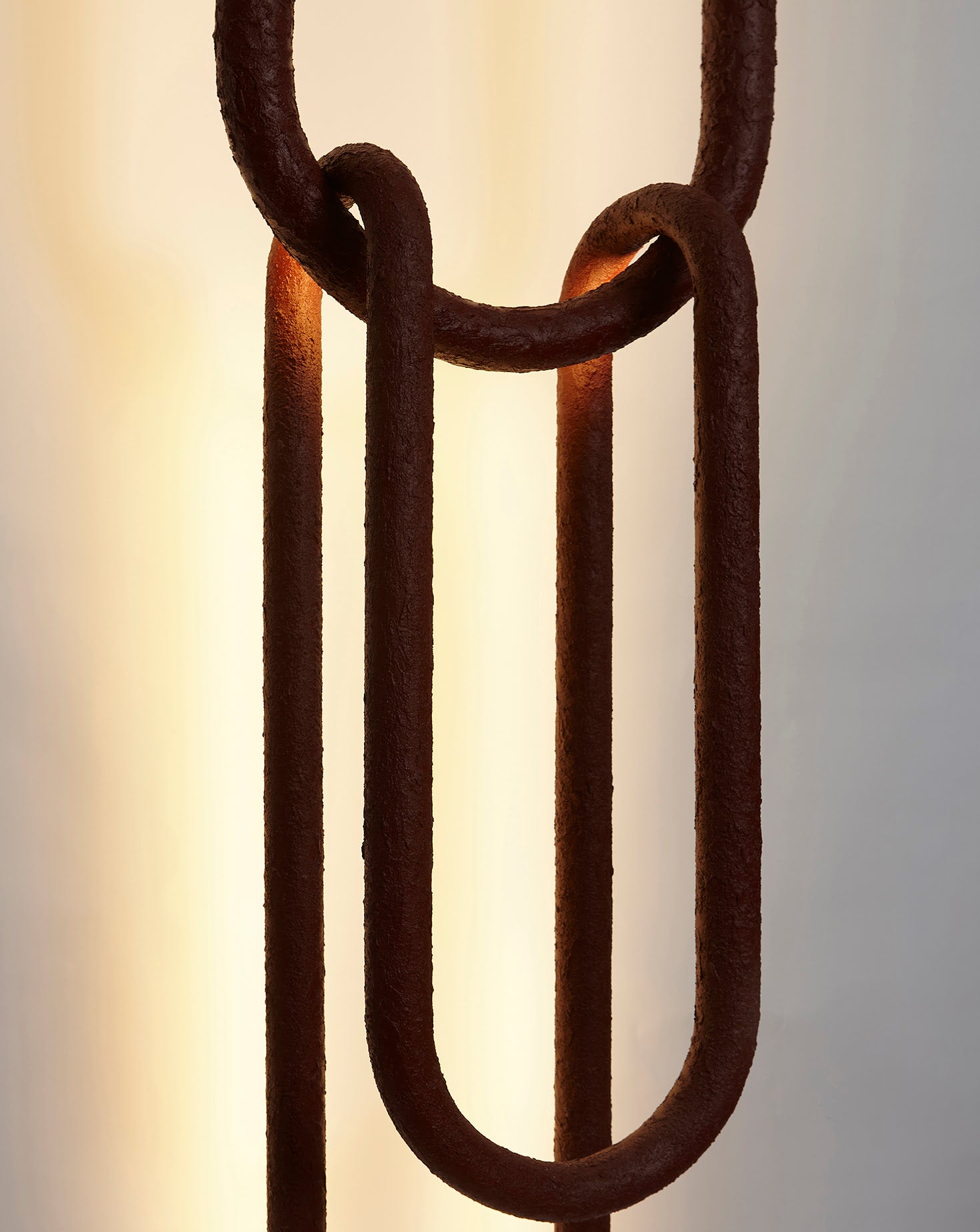 The Drape Aluminium and Sand Pendant