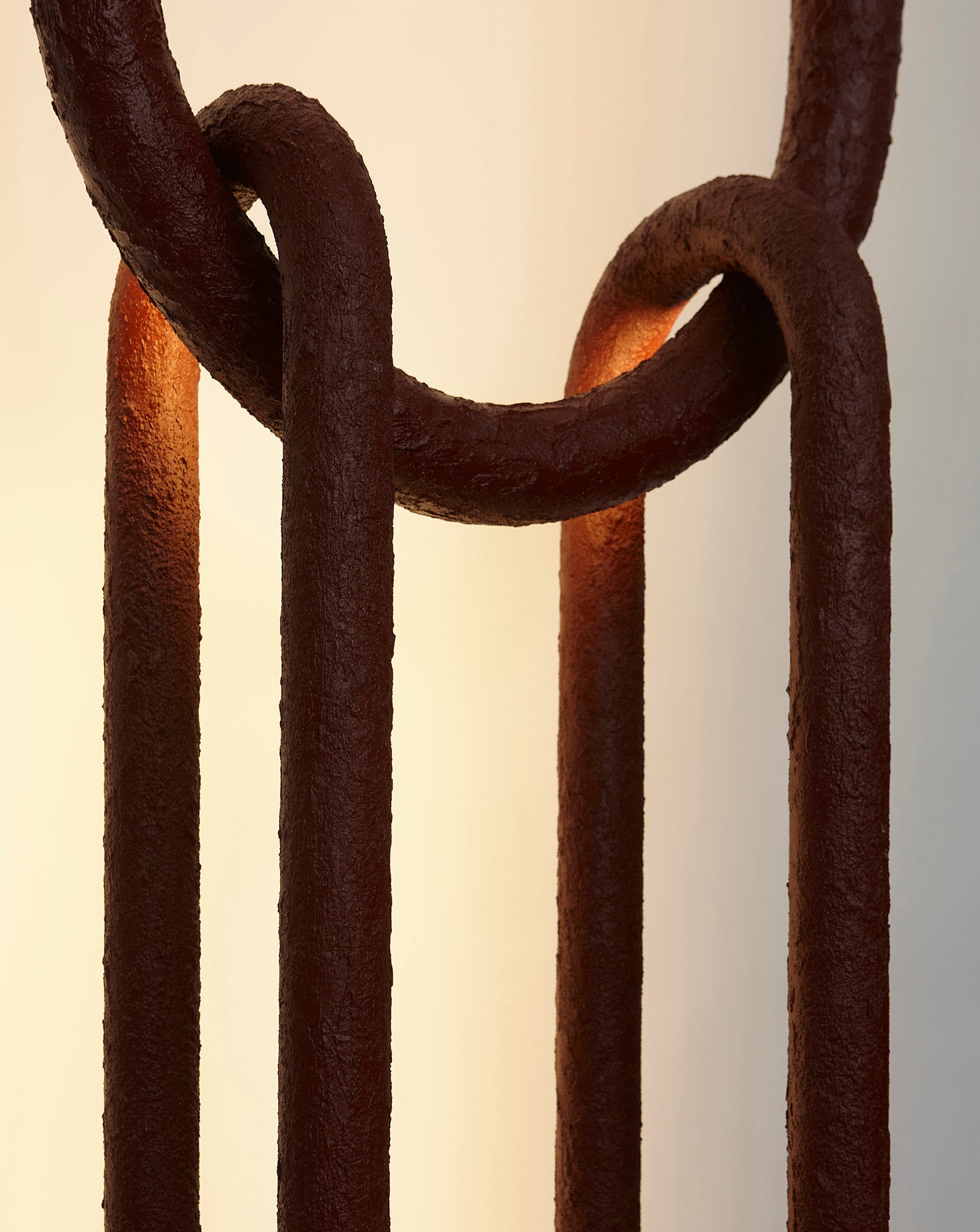 The Drape Aluminium and Sand Pendant