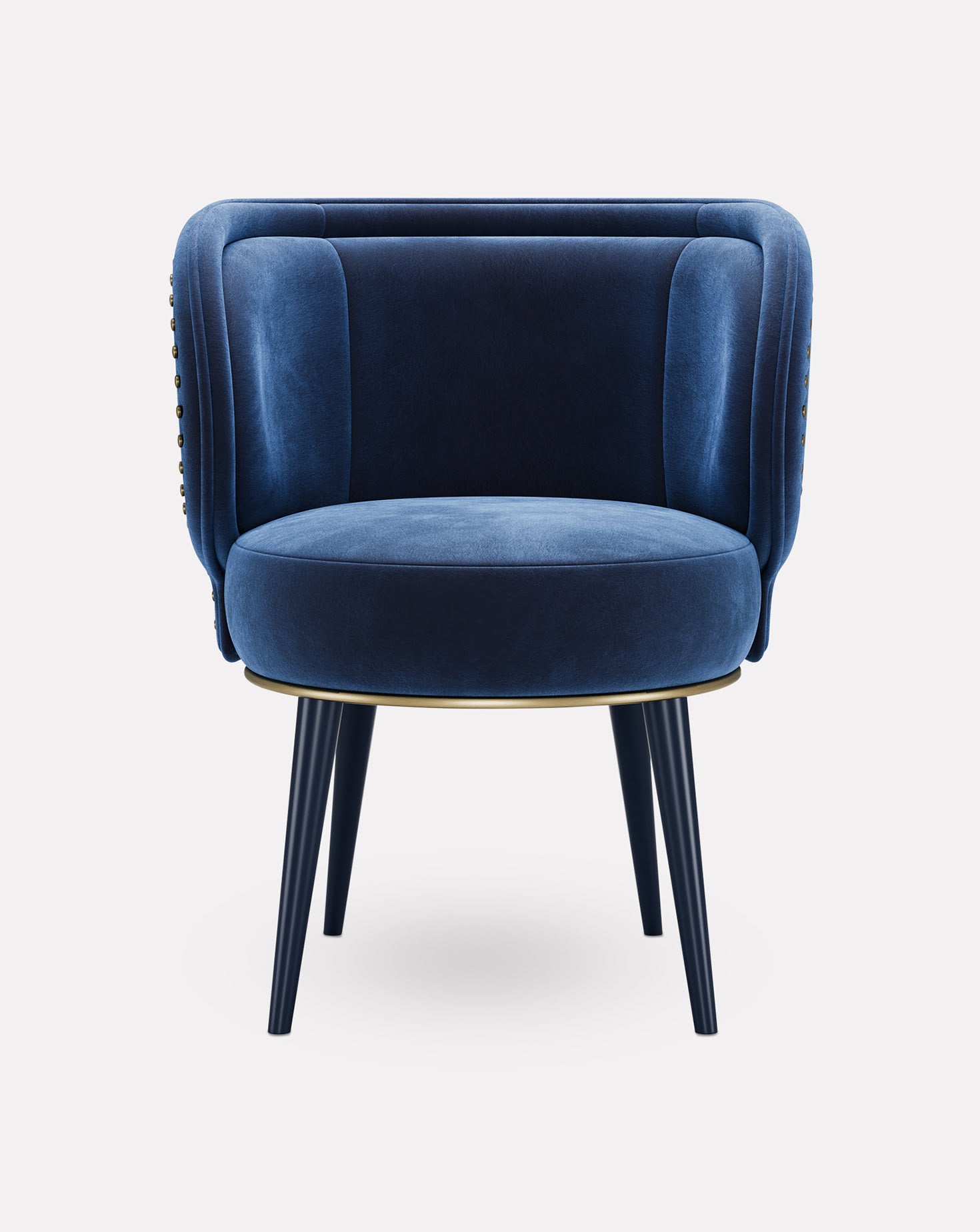 Valentina Brushed Brass Chair