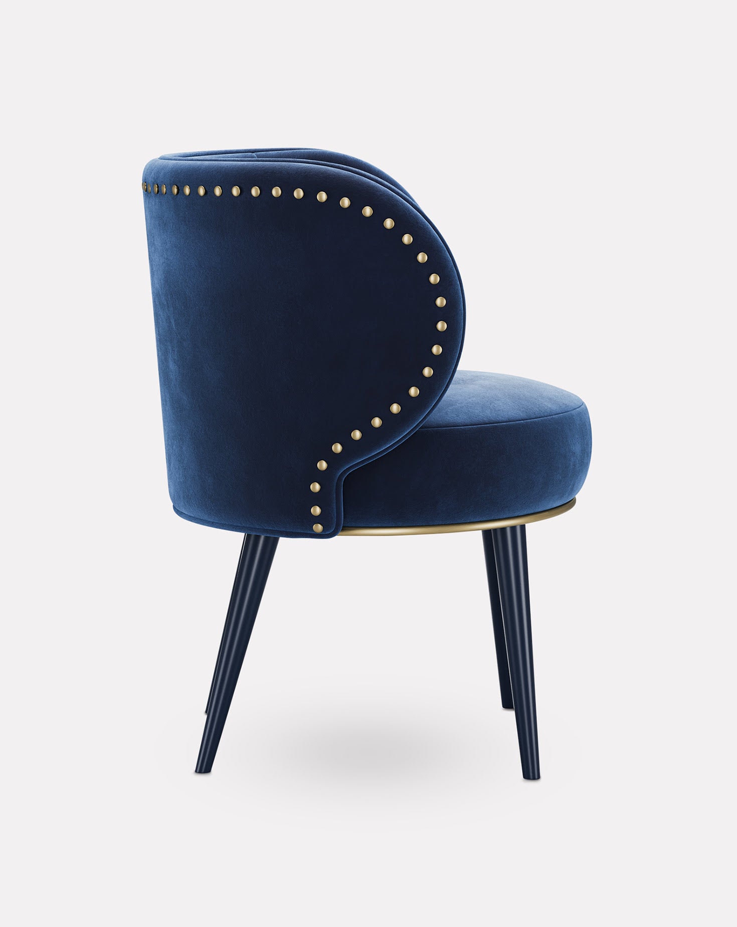 Valentina Brushed Brass Chair