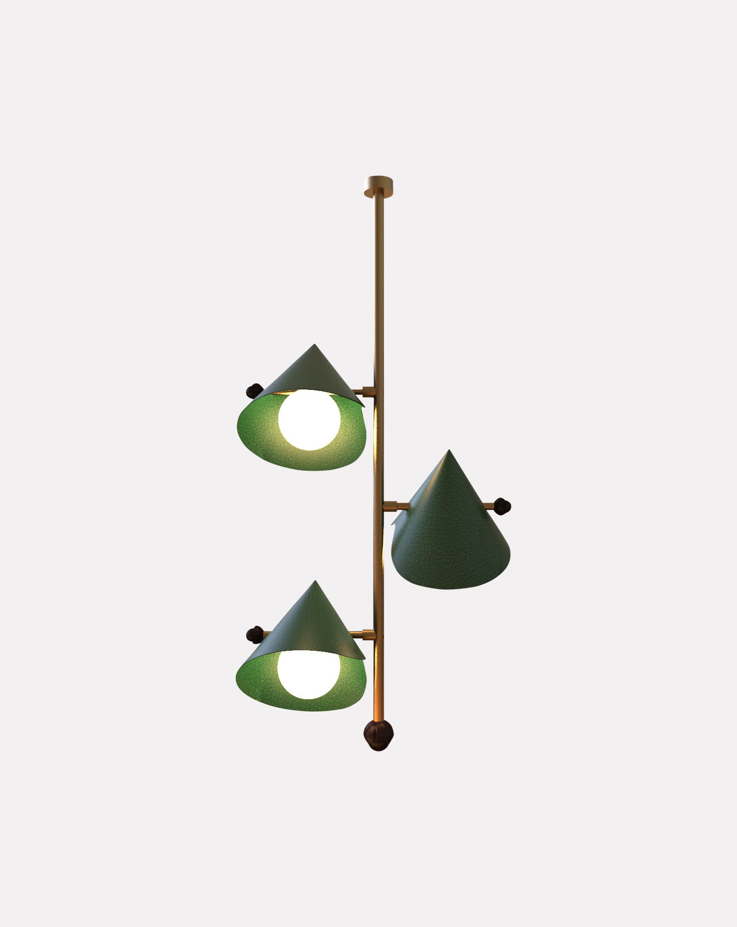 3 Alternate Paan Pendant Light