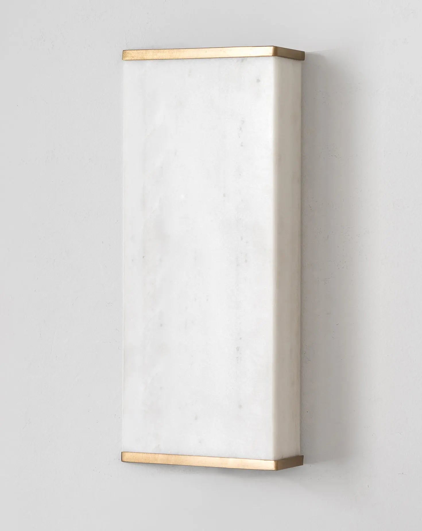 Appleak White Marble Wall Light On.entropy