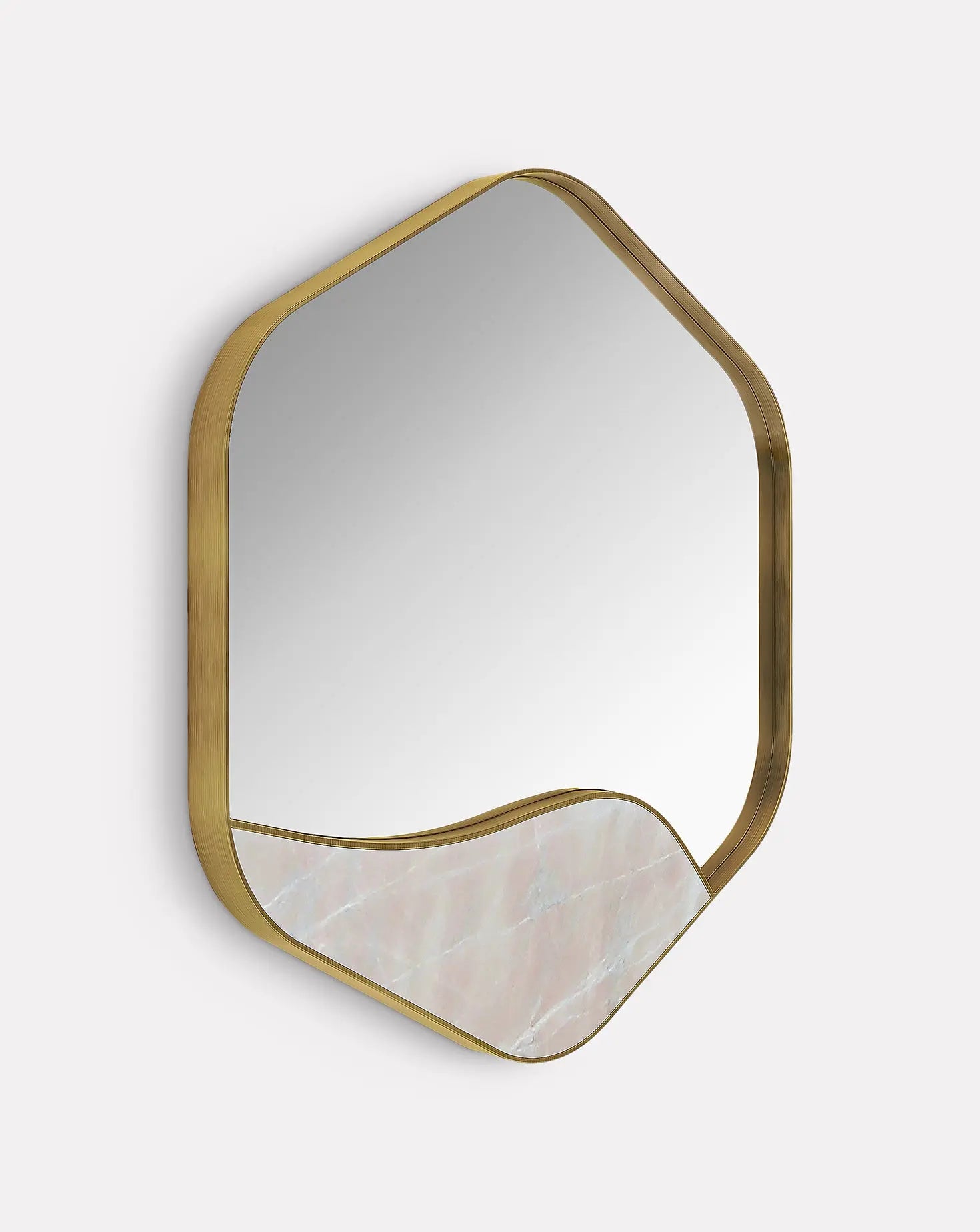 Aras Calcadere Pink Mirror Marble Balloon