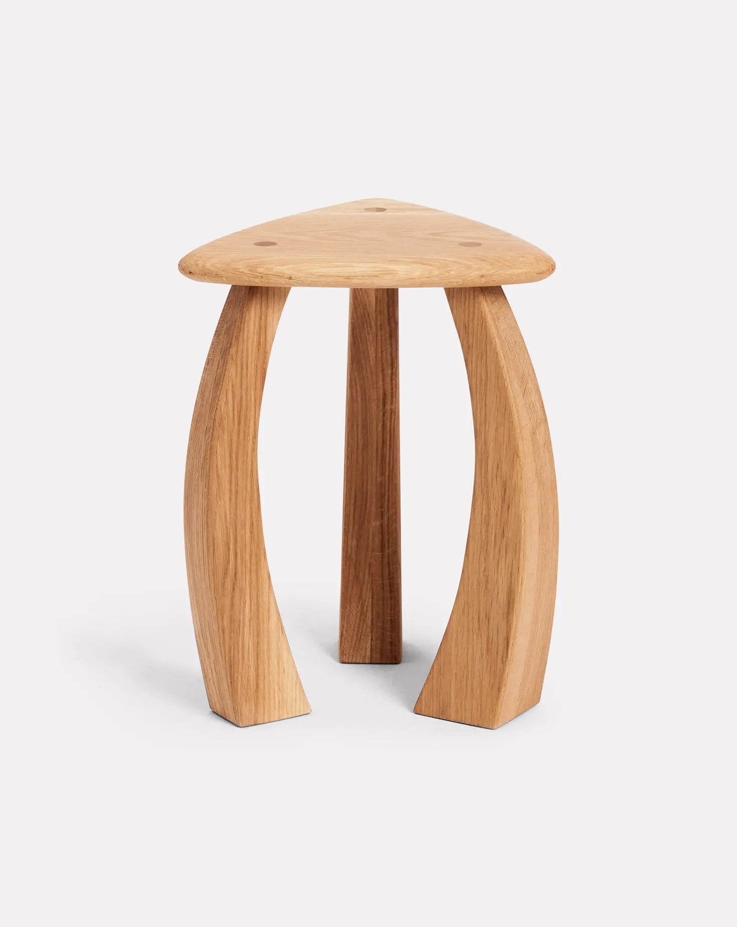 Arc de Oak Stool Project 213A