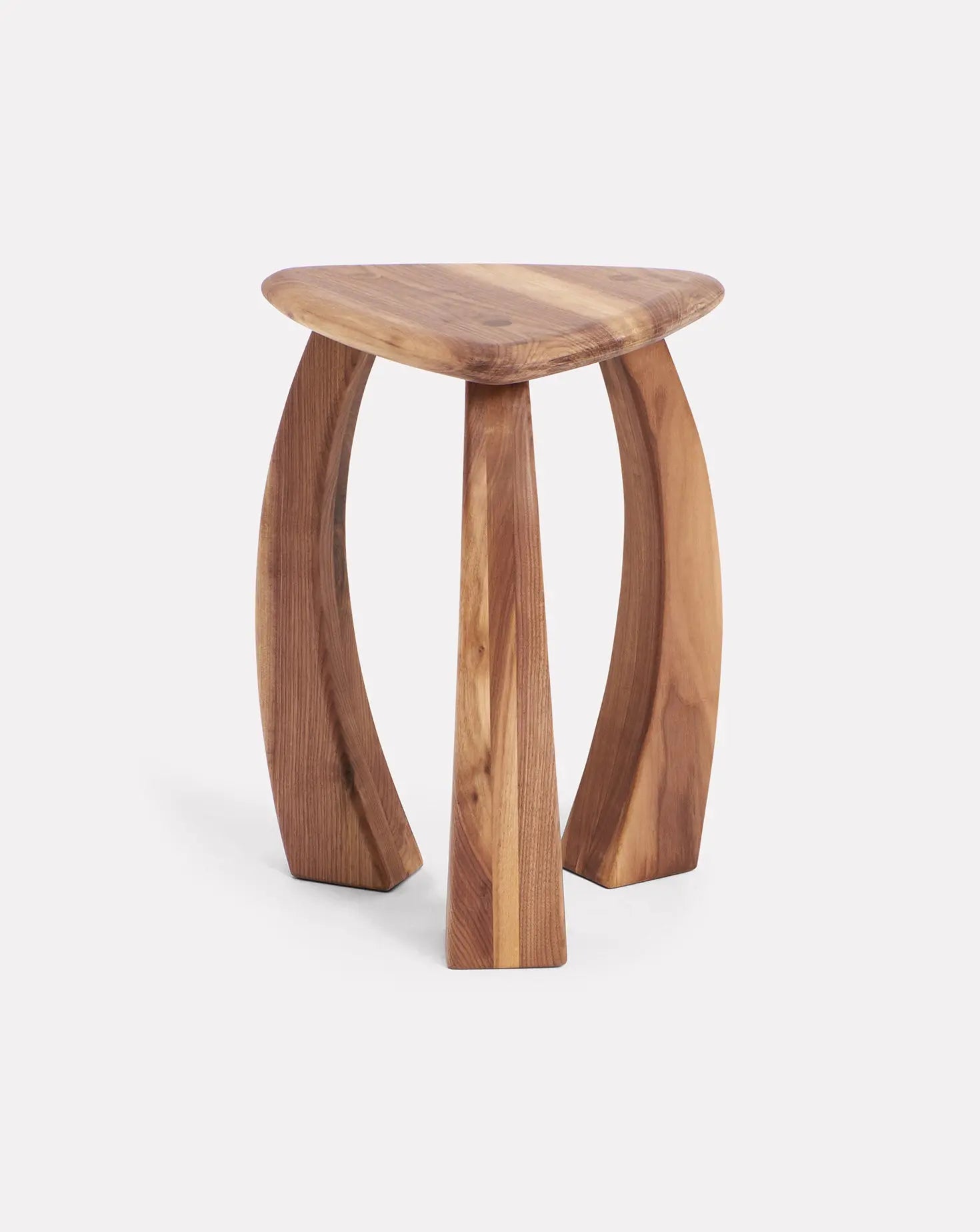 Arc de Walnut Stool Project 213A