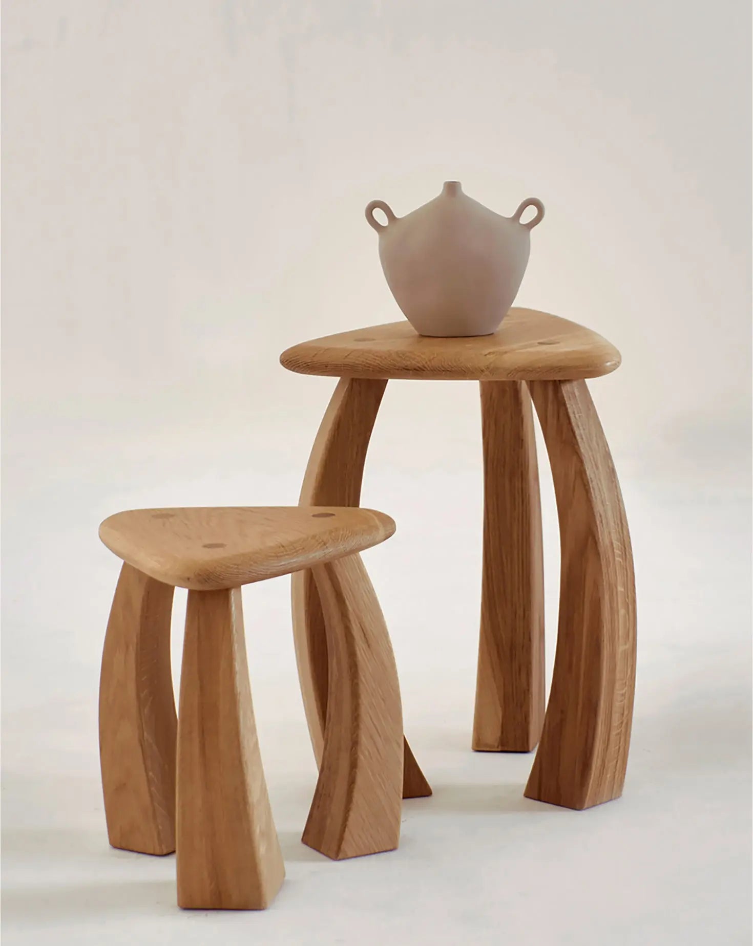 Arc de Walnut Stool Project 213A