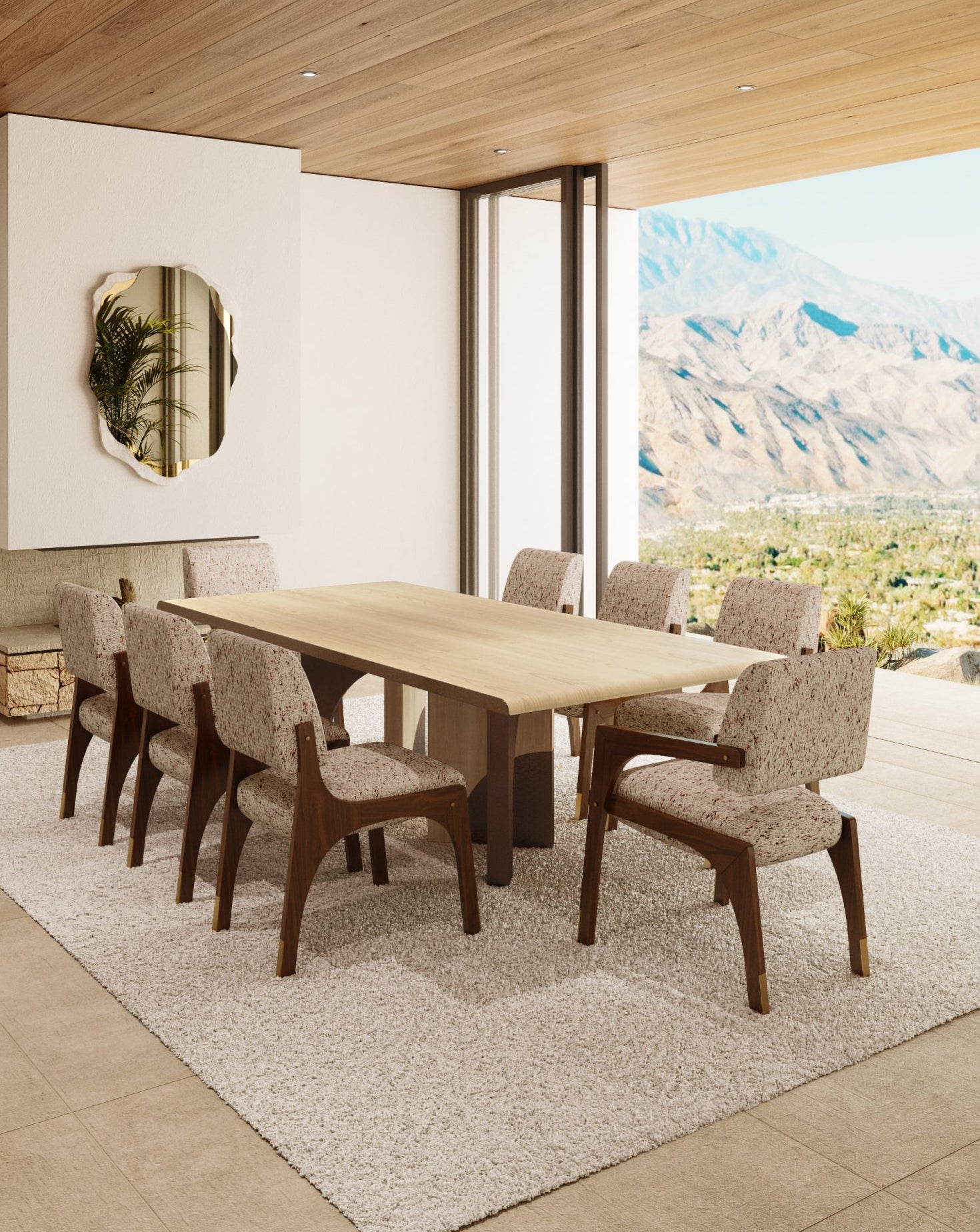 Arches Walnut Dining Chair