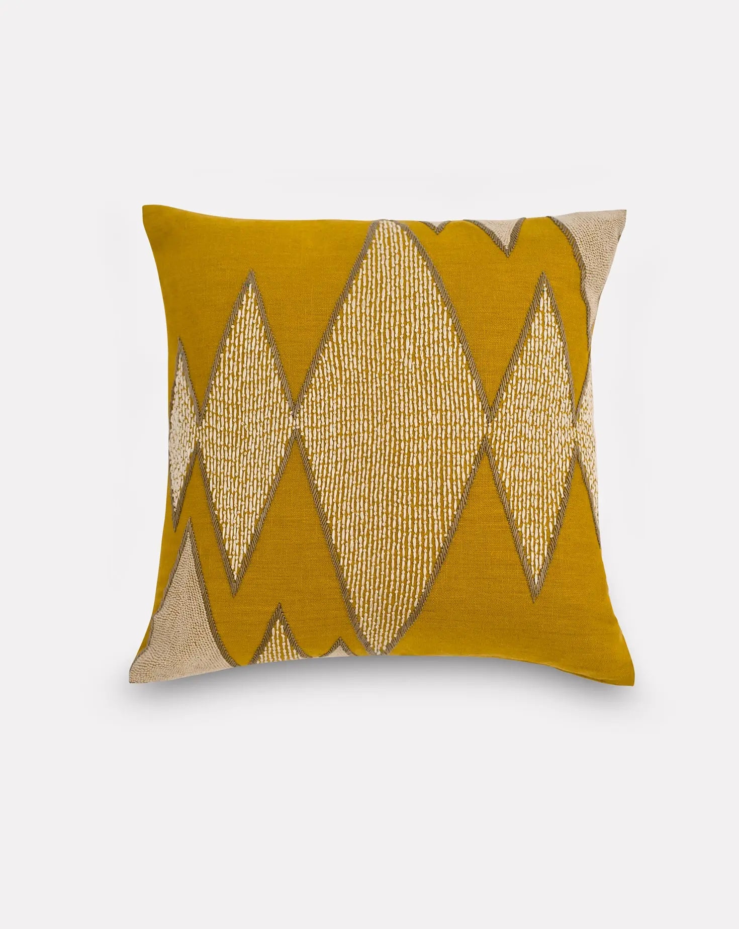 Atlas Saffron Cushion Vanderhurd