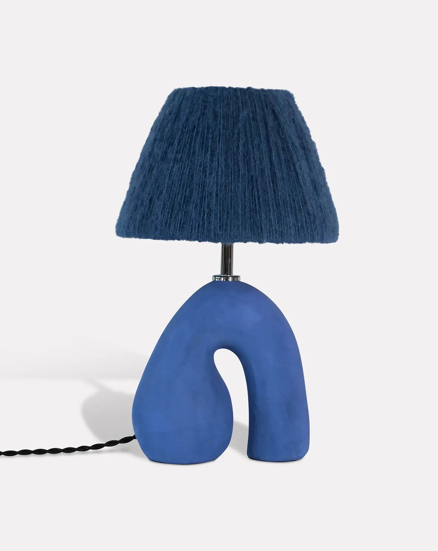 Opposee Blue Table Lamp Hannah Simpson Studio