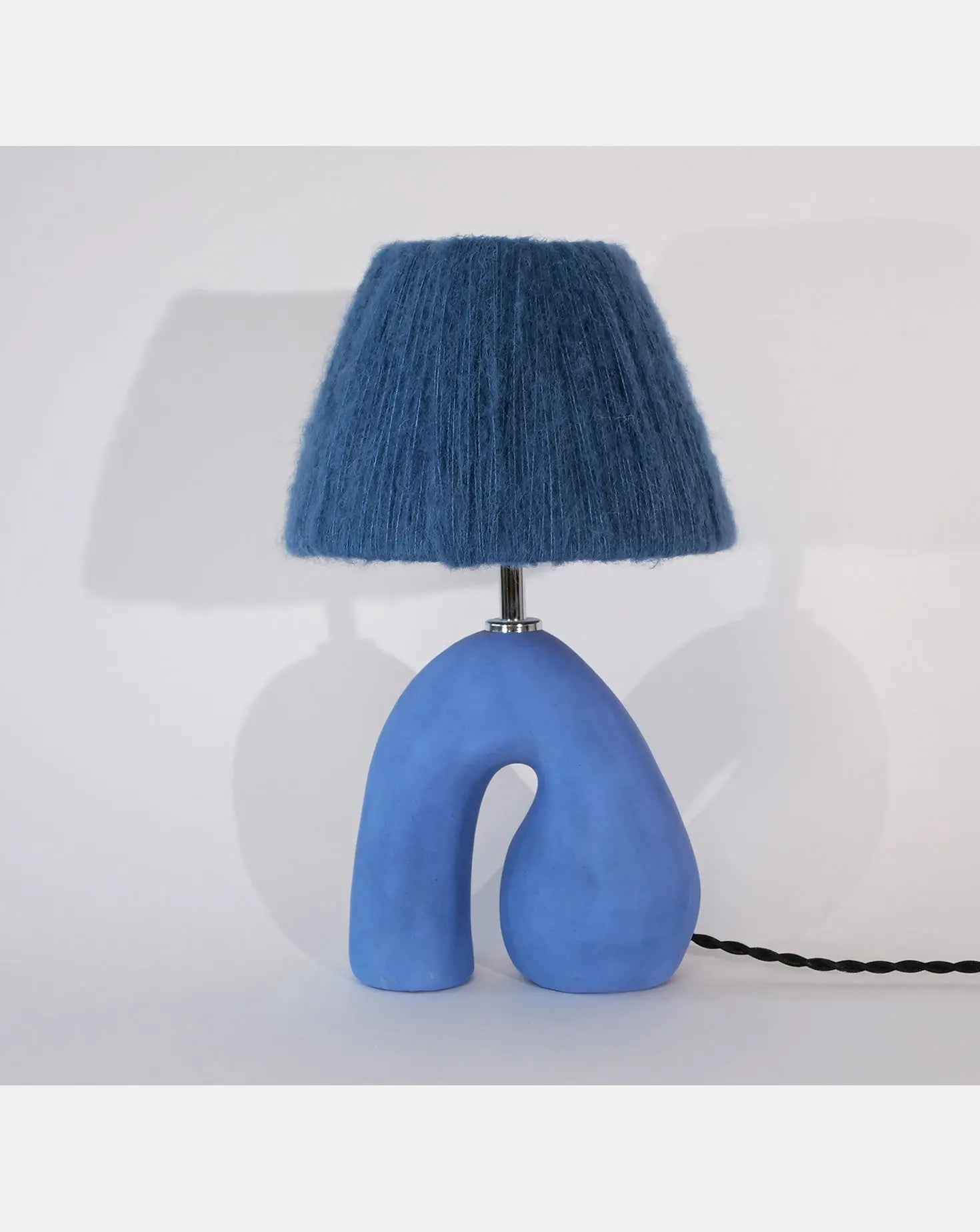 Opposee Blue Table Lamp Hannah Simpson Studio