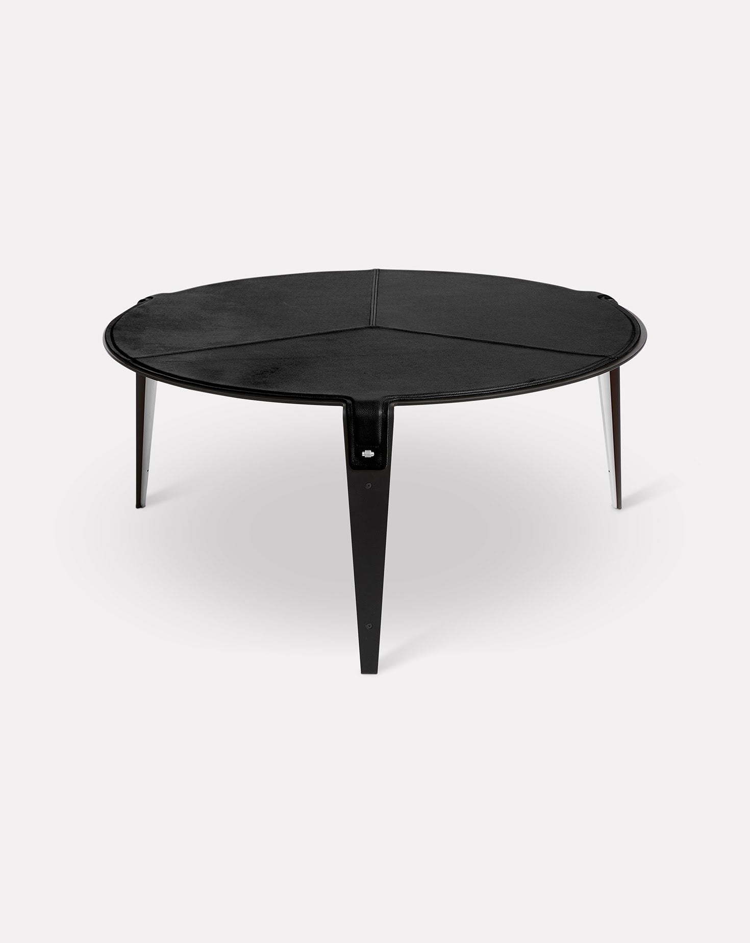 Bardot Black and Metal Coffee Table