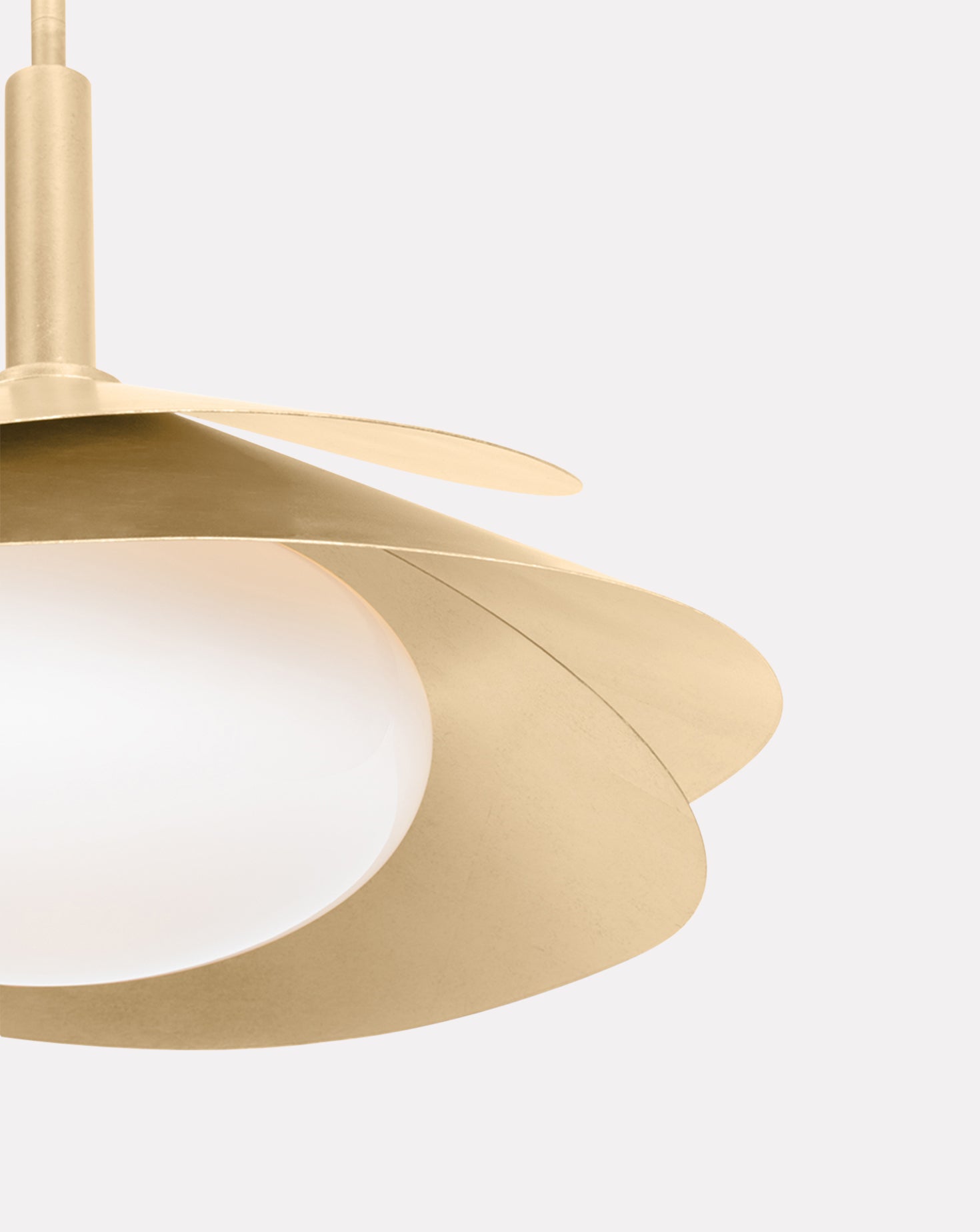 Brookhaven Gold Leaf Pendant