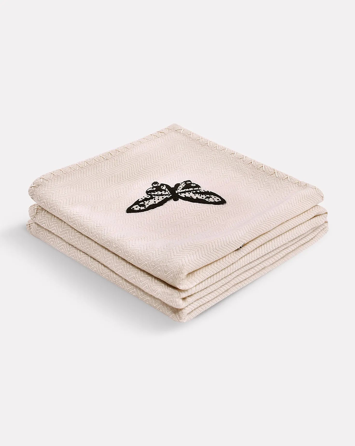 Busy Bugs Cashmere Blanket Janavi India