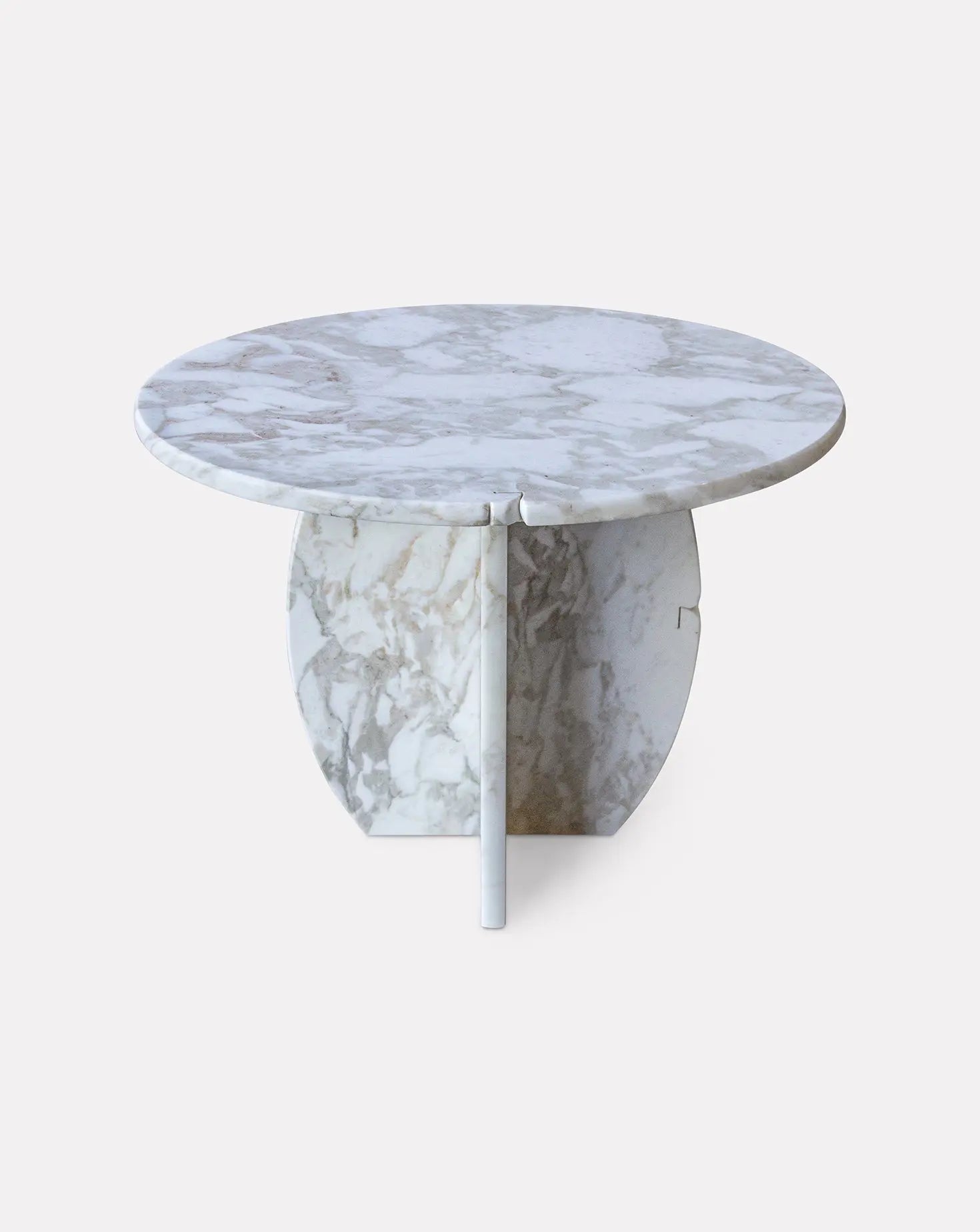 Calacatta Oro Marble Side Table Stone Stackers