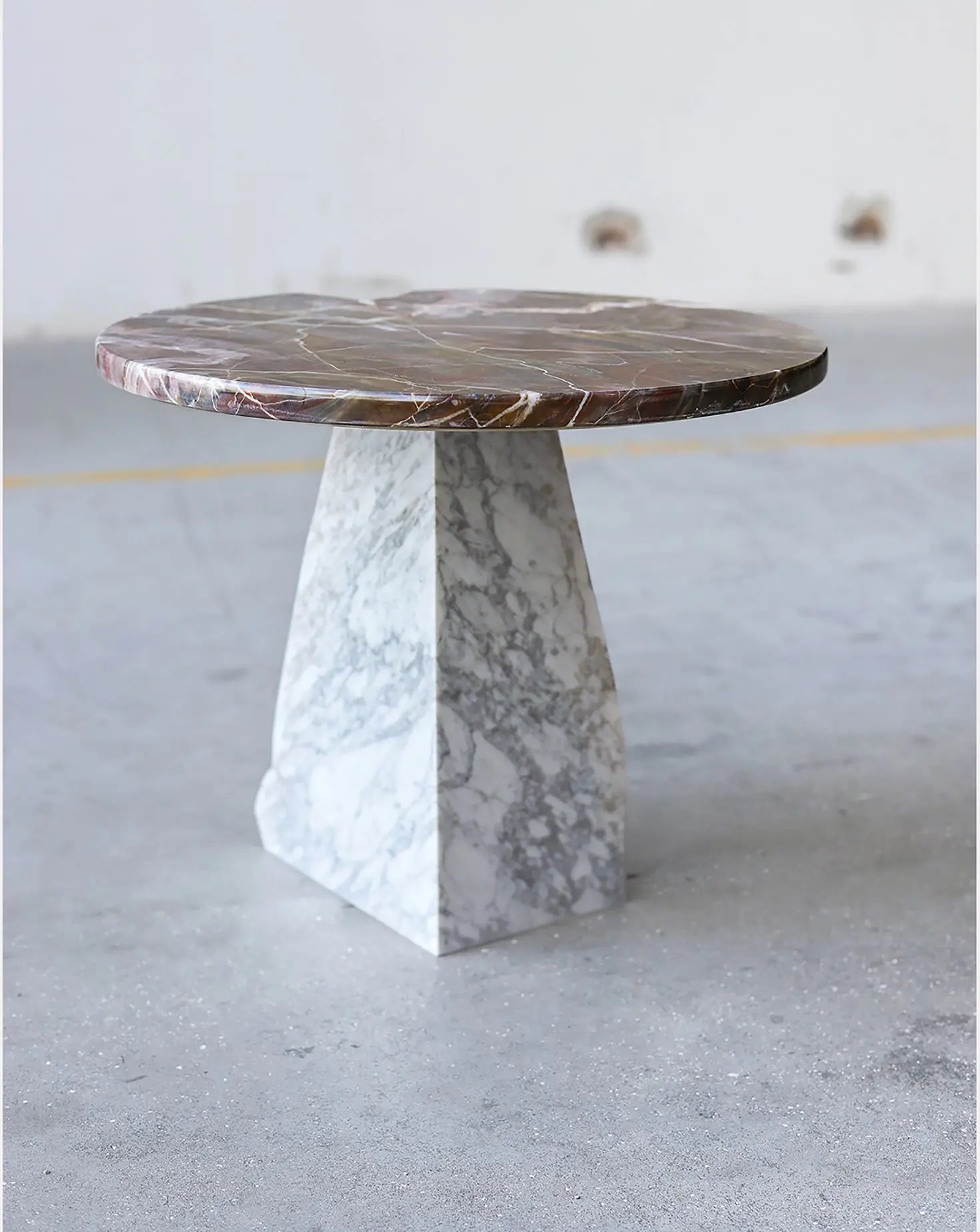 Calacatta Oro and White Marble Accent Table Stone Stackers