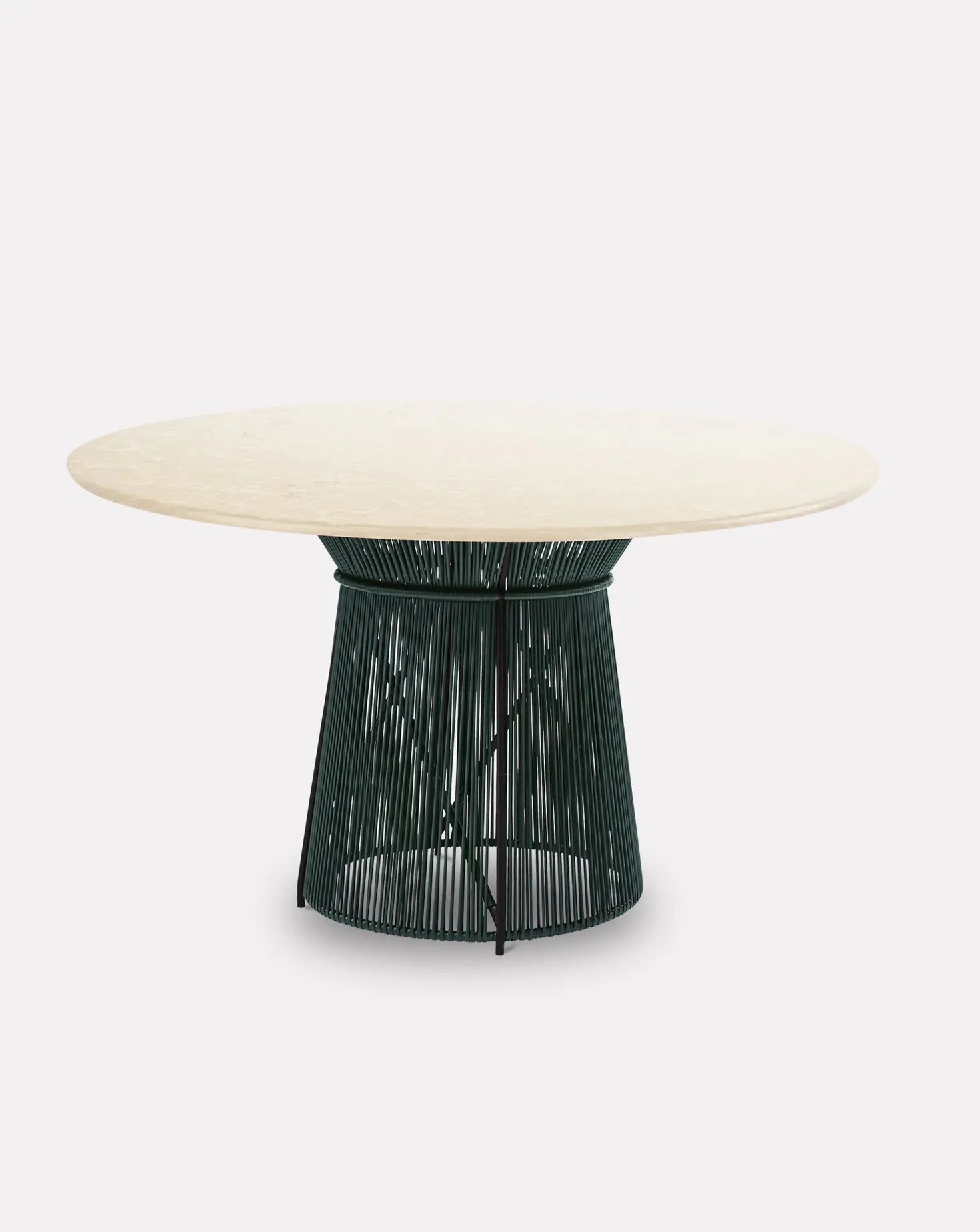 Caribe Chic Moss Green Dining Table Ames Living