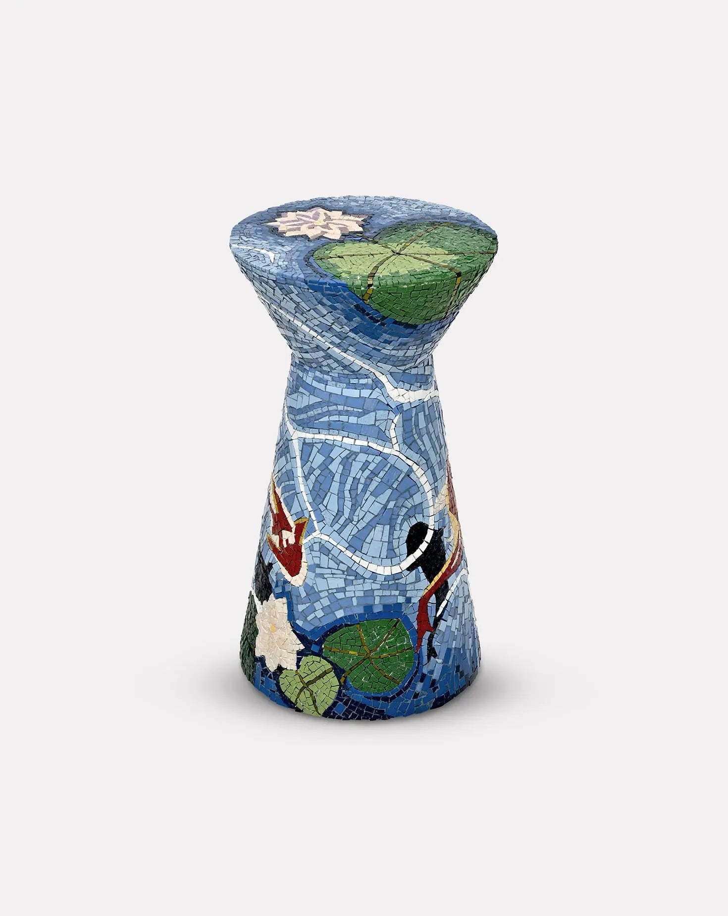 Carpe Diem Handmade Mosaic Stool Casarialto