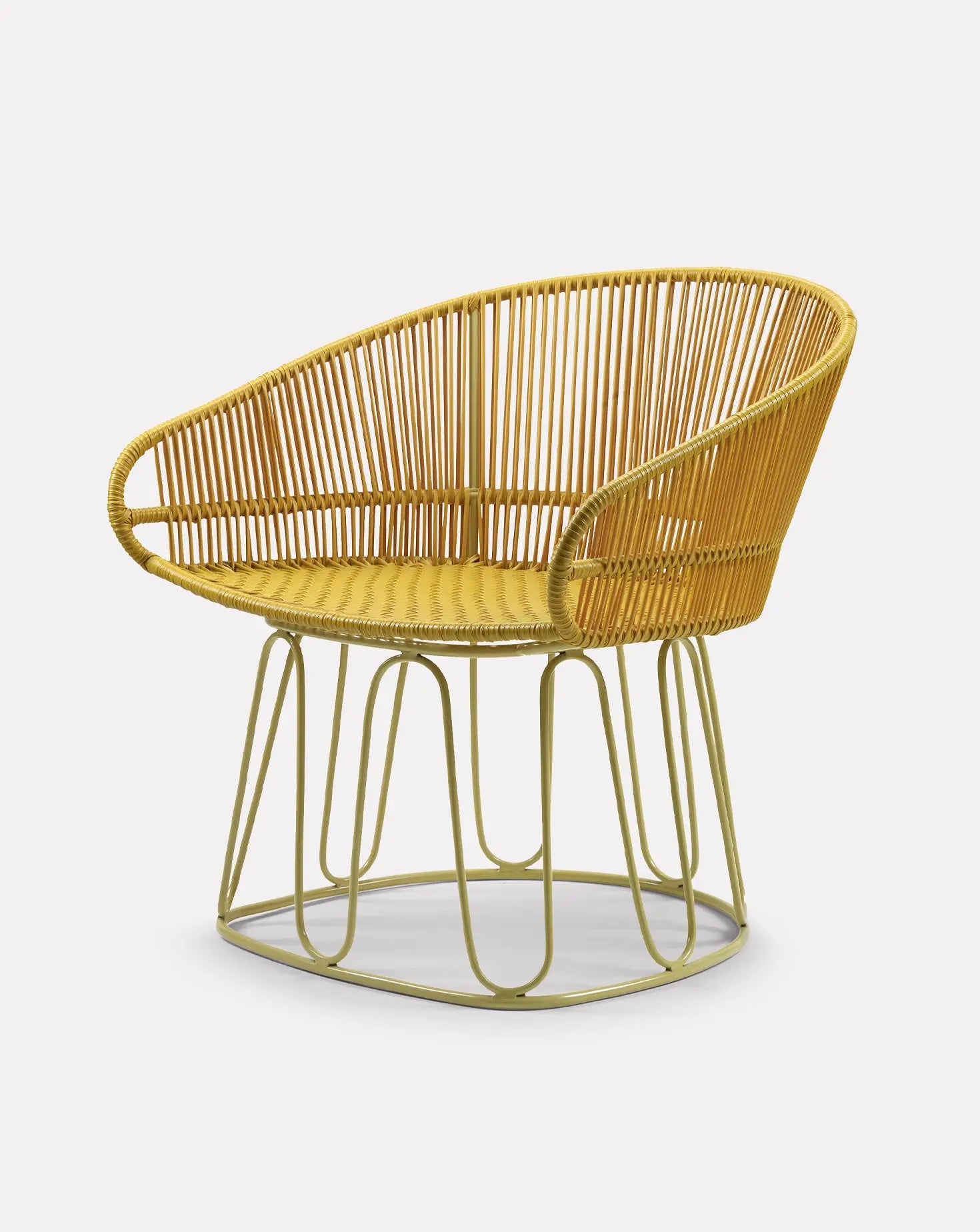 Circo Honey Yellow Lounge Chair Ames Living