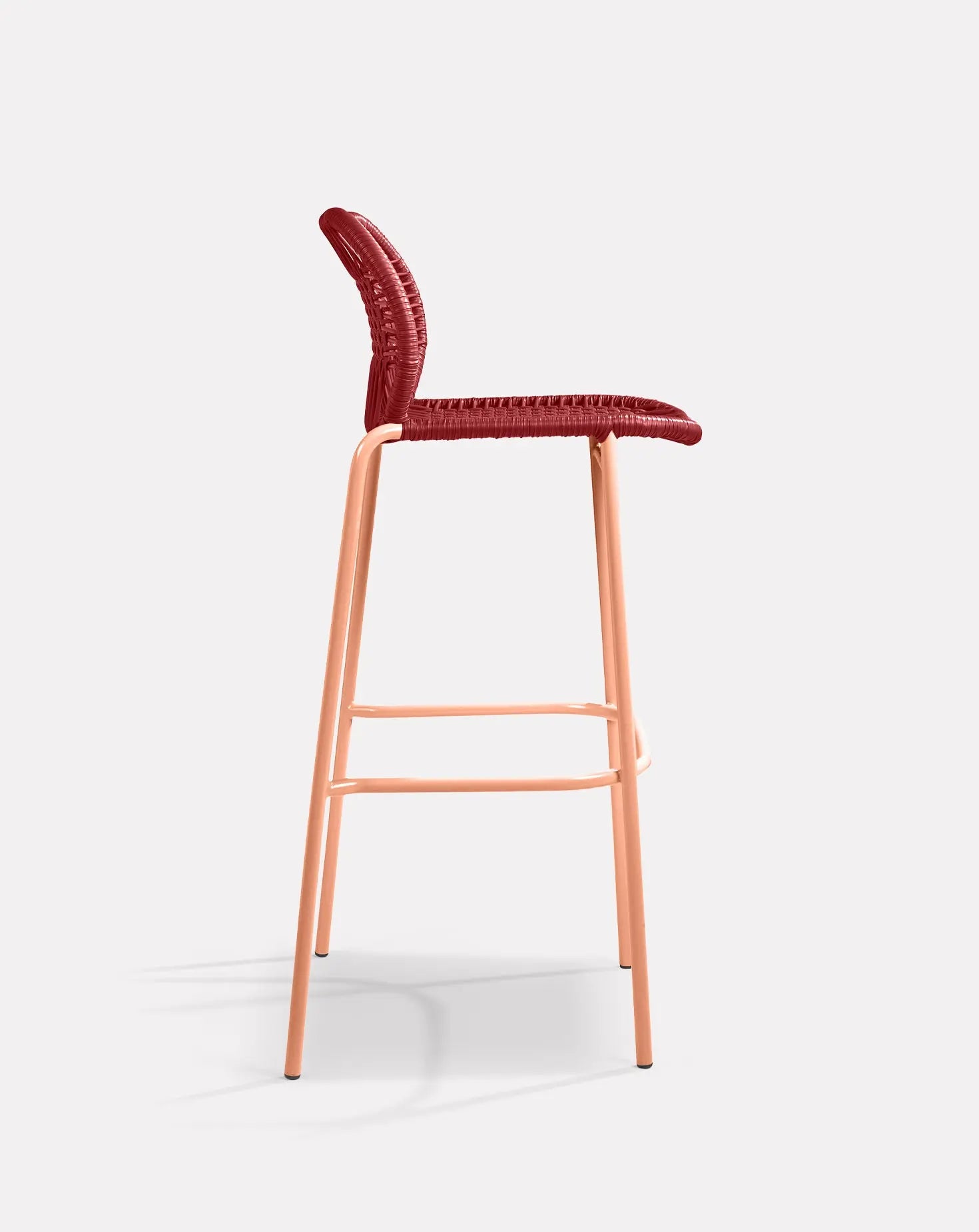 Cielo Red Bar Stool Ames Living