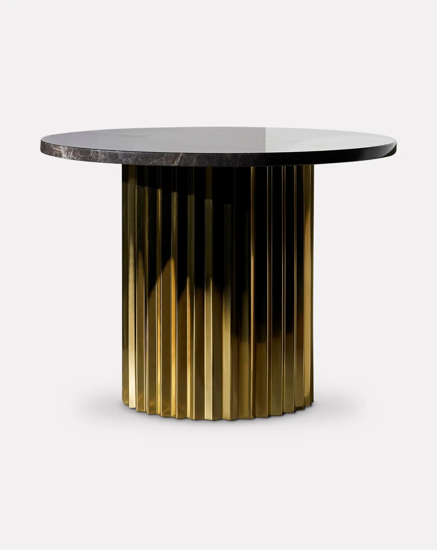 Column Marble and Brass XL Table Lisette Rützou