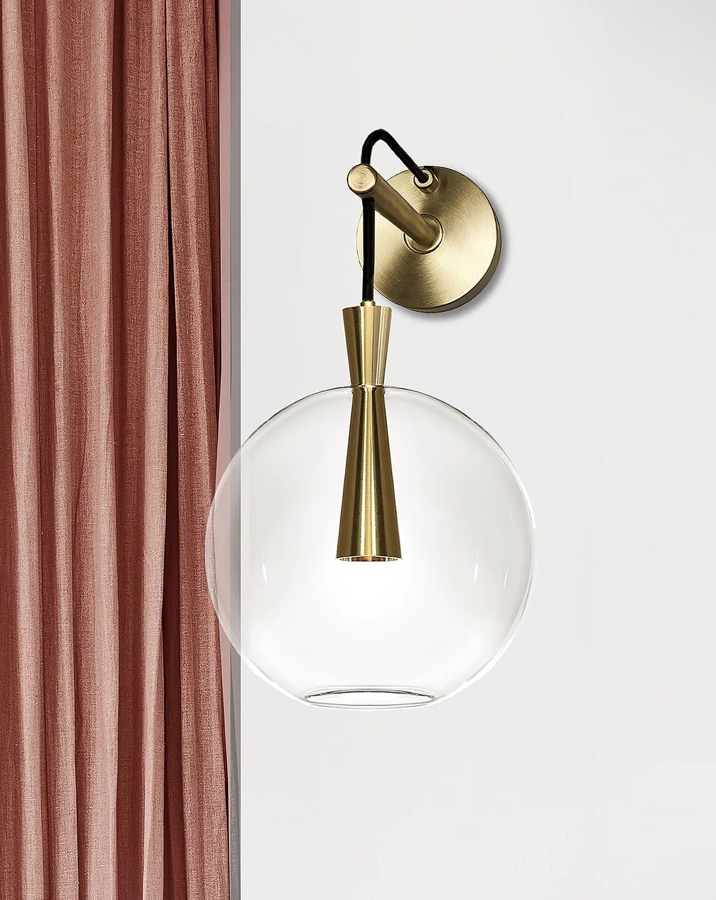 Cone and Ball Wall Light Marc Wood