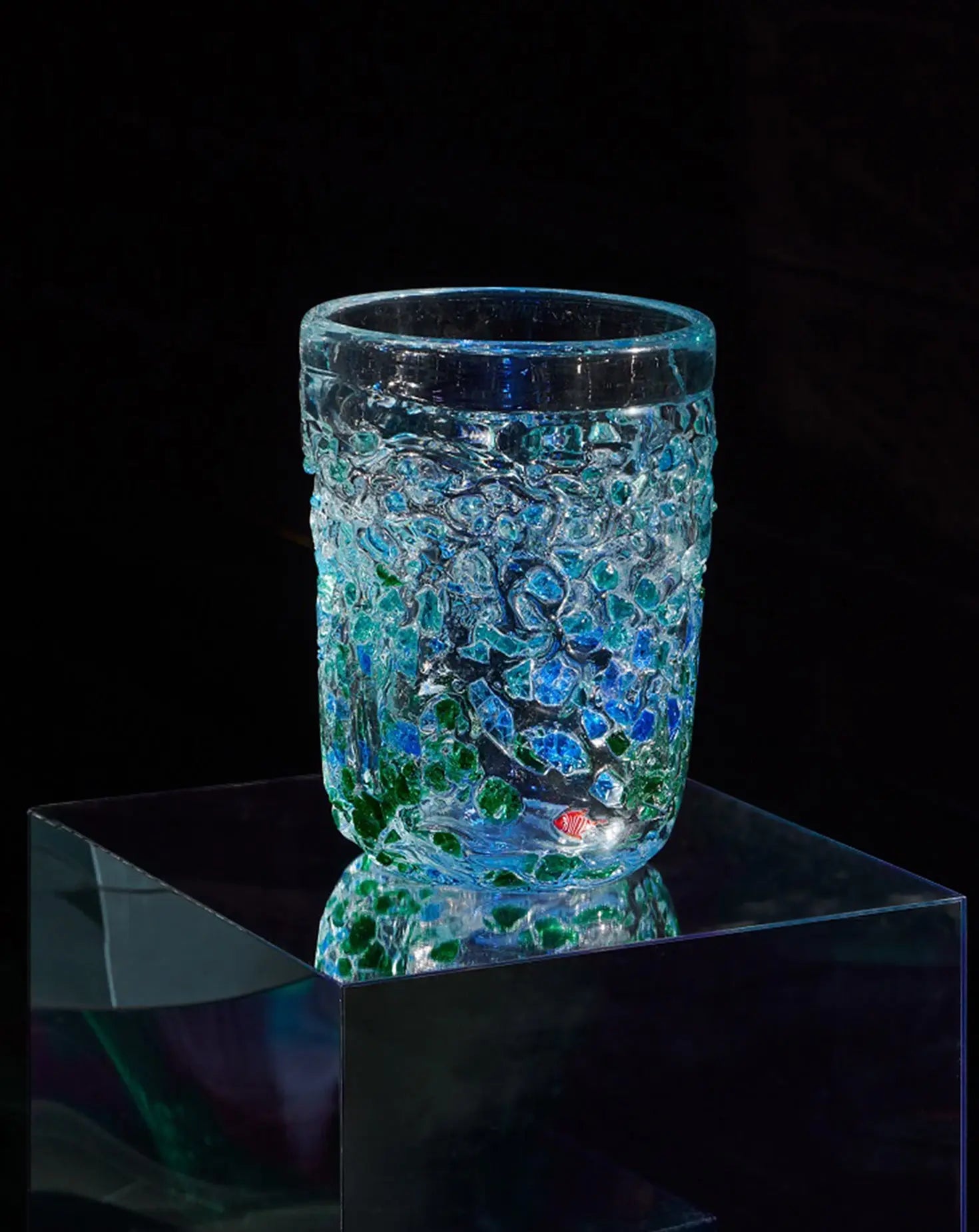 Cotisso Murano Acqua Glass Vase Casarialto