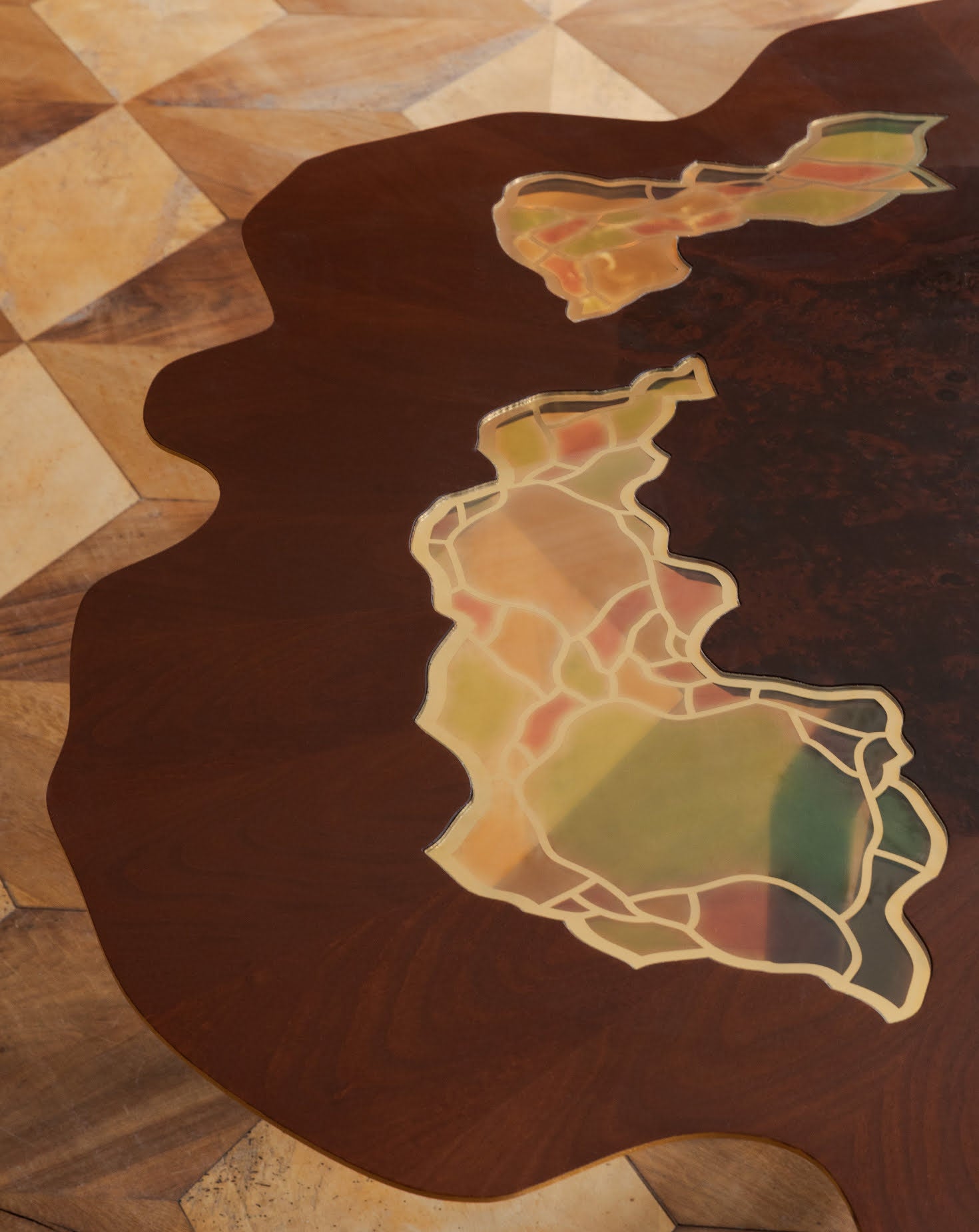 Crepuscular Cherry Wood Dining Table