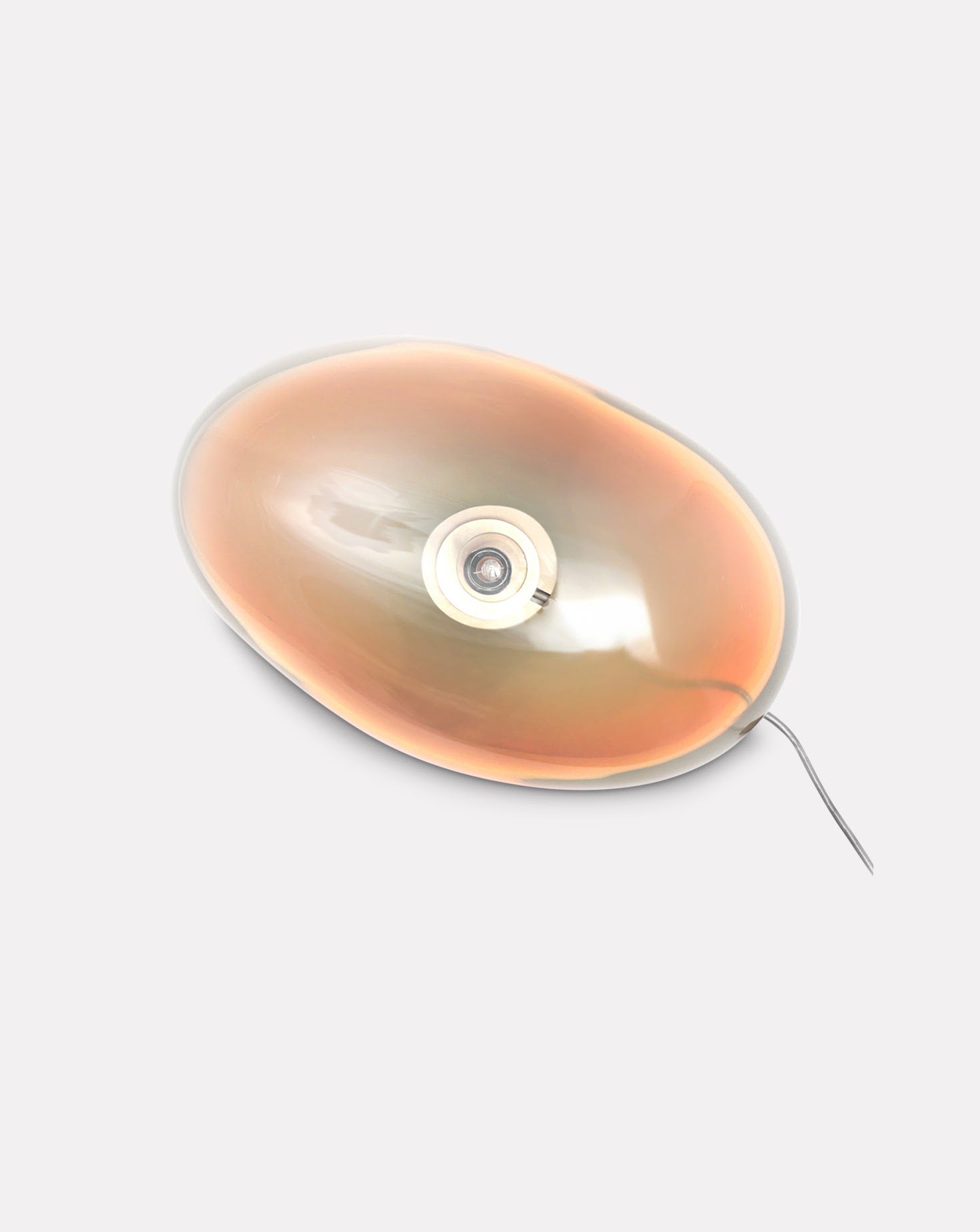 Sedna I Amber Iridescent Table Lamp