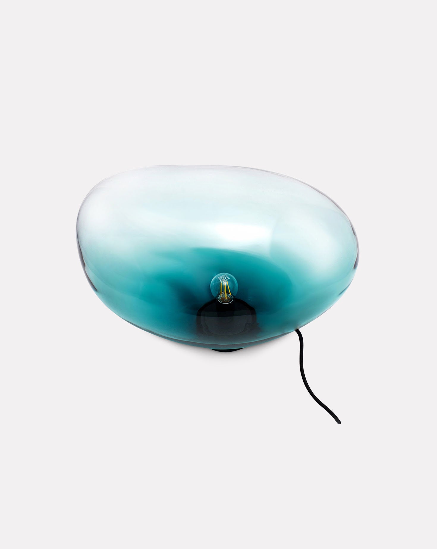 Sedna I Petrol Table Lamp