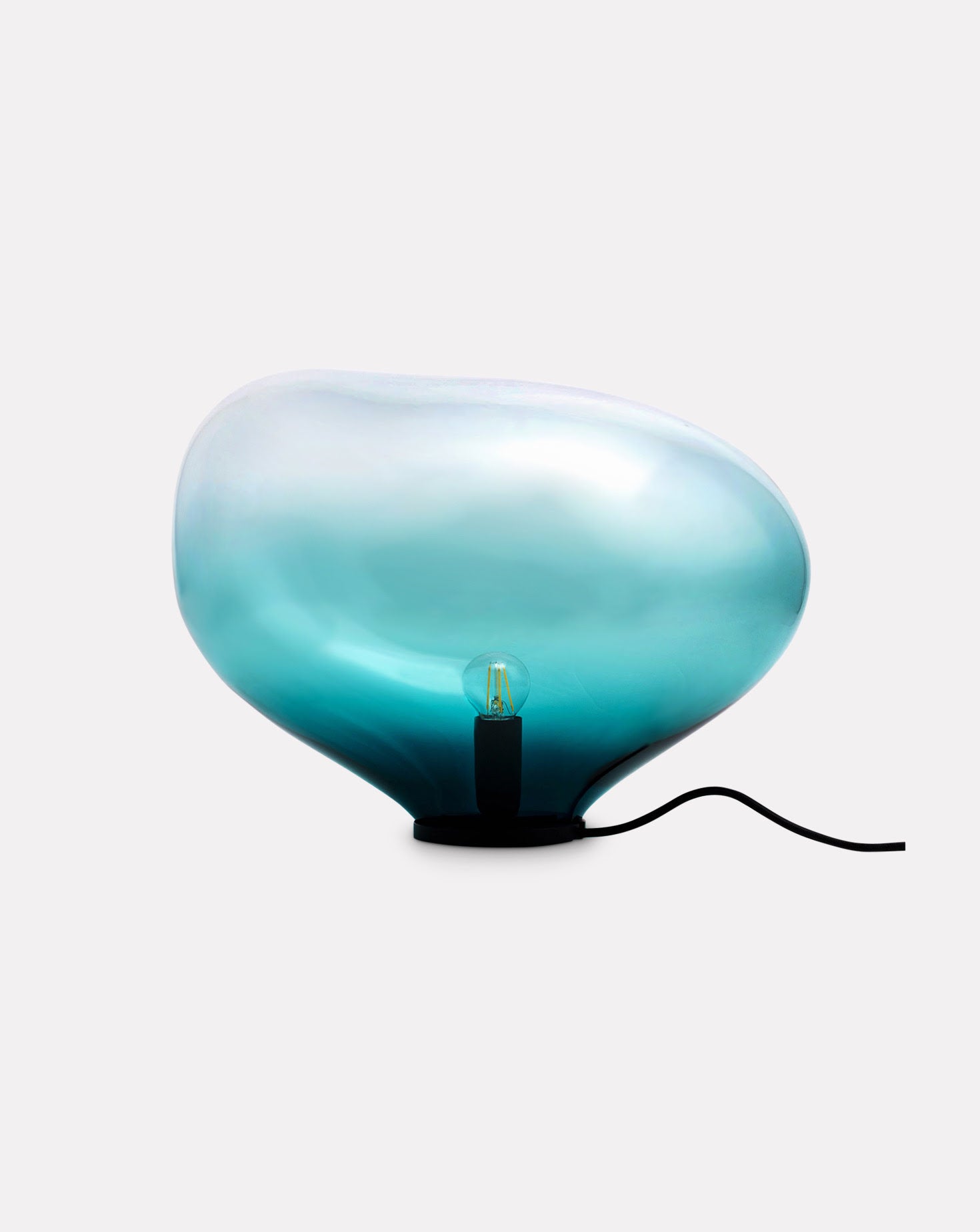 Sedna I Petrol Table Lamp