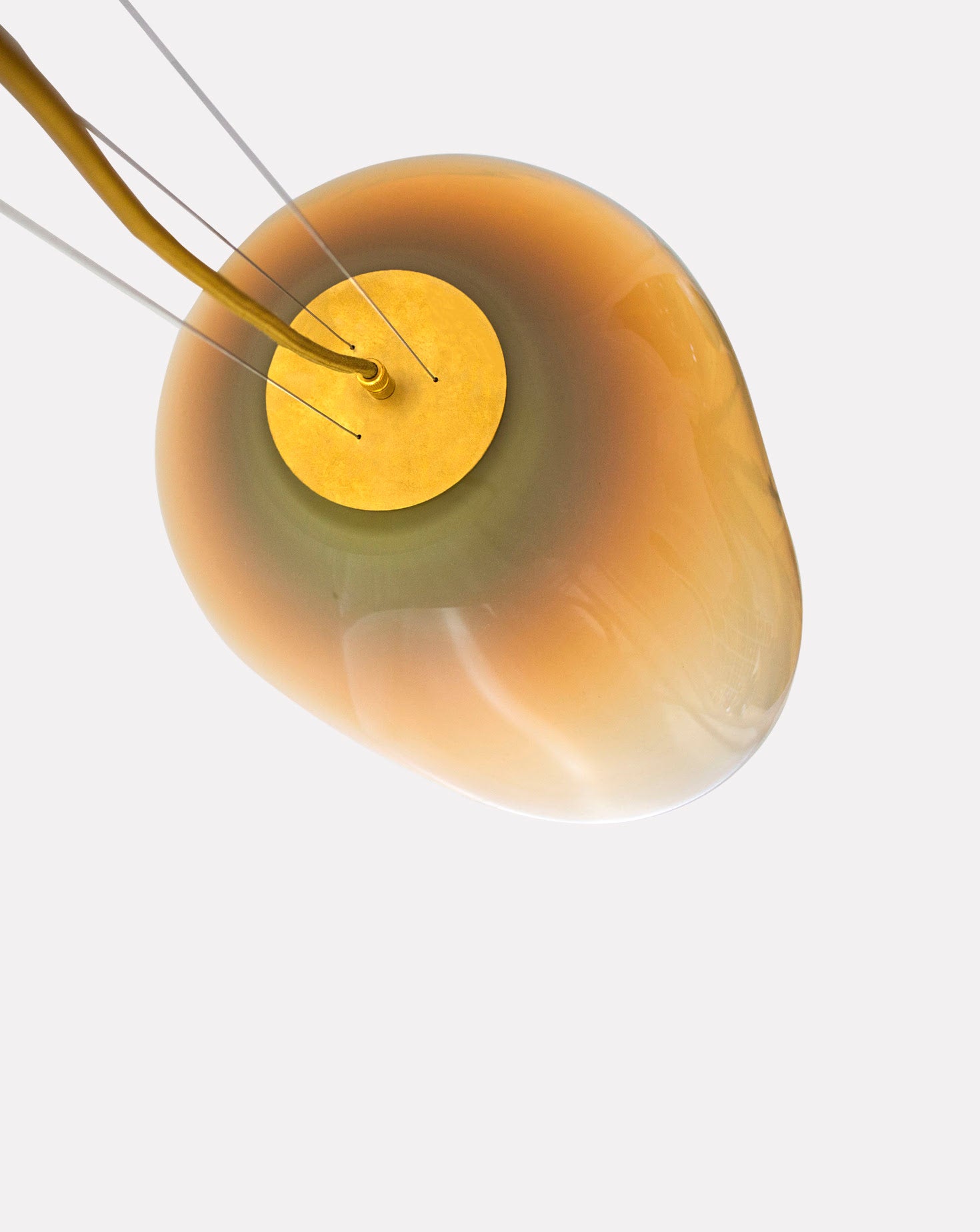 Sirius Amber Iridescent Pendant