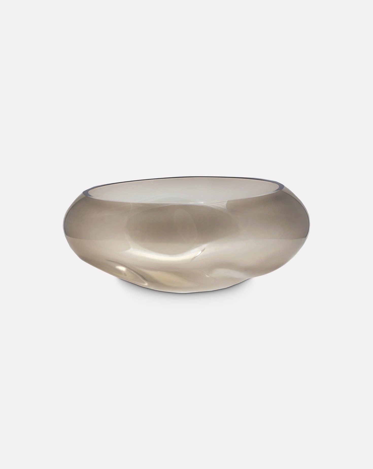 Supernova I Silver Smoke Bowl