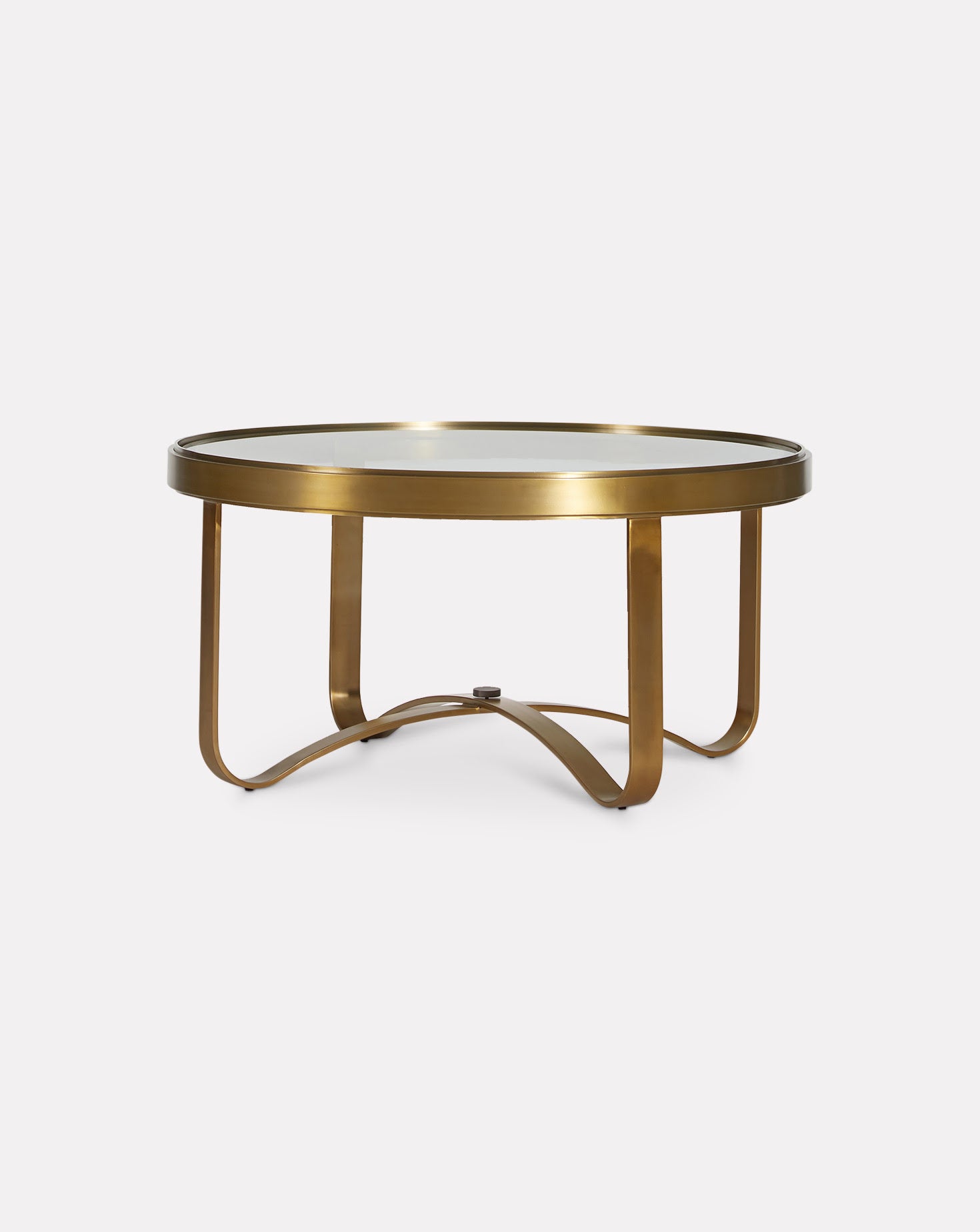 Arc Brass Coffee Table Sage Living